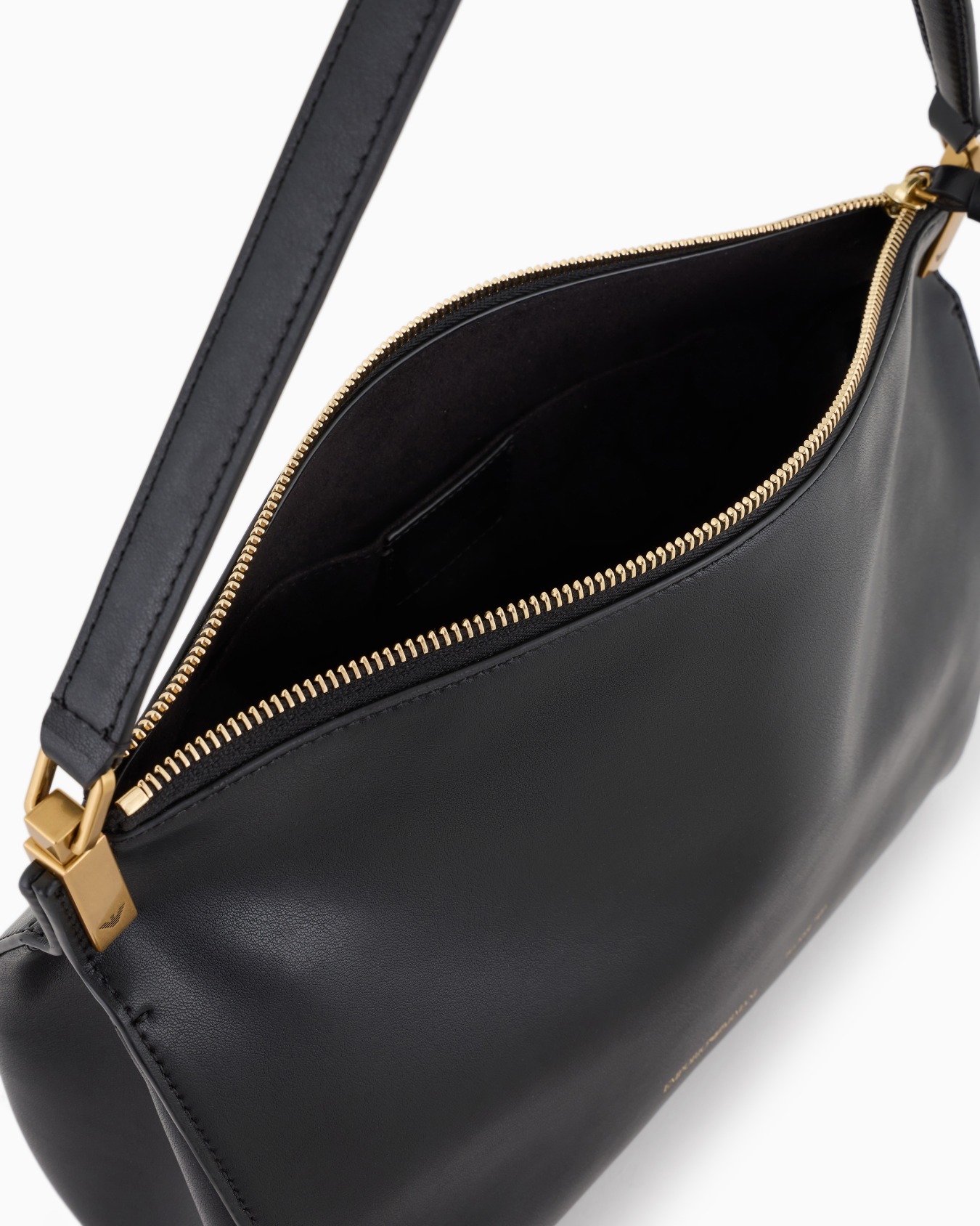 Bolso de mano mediano de piel lisa Diapositiva 3