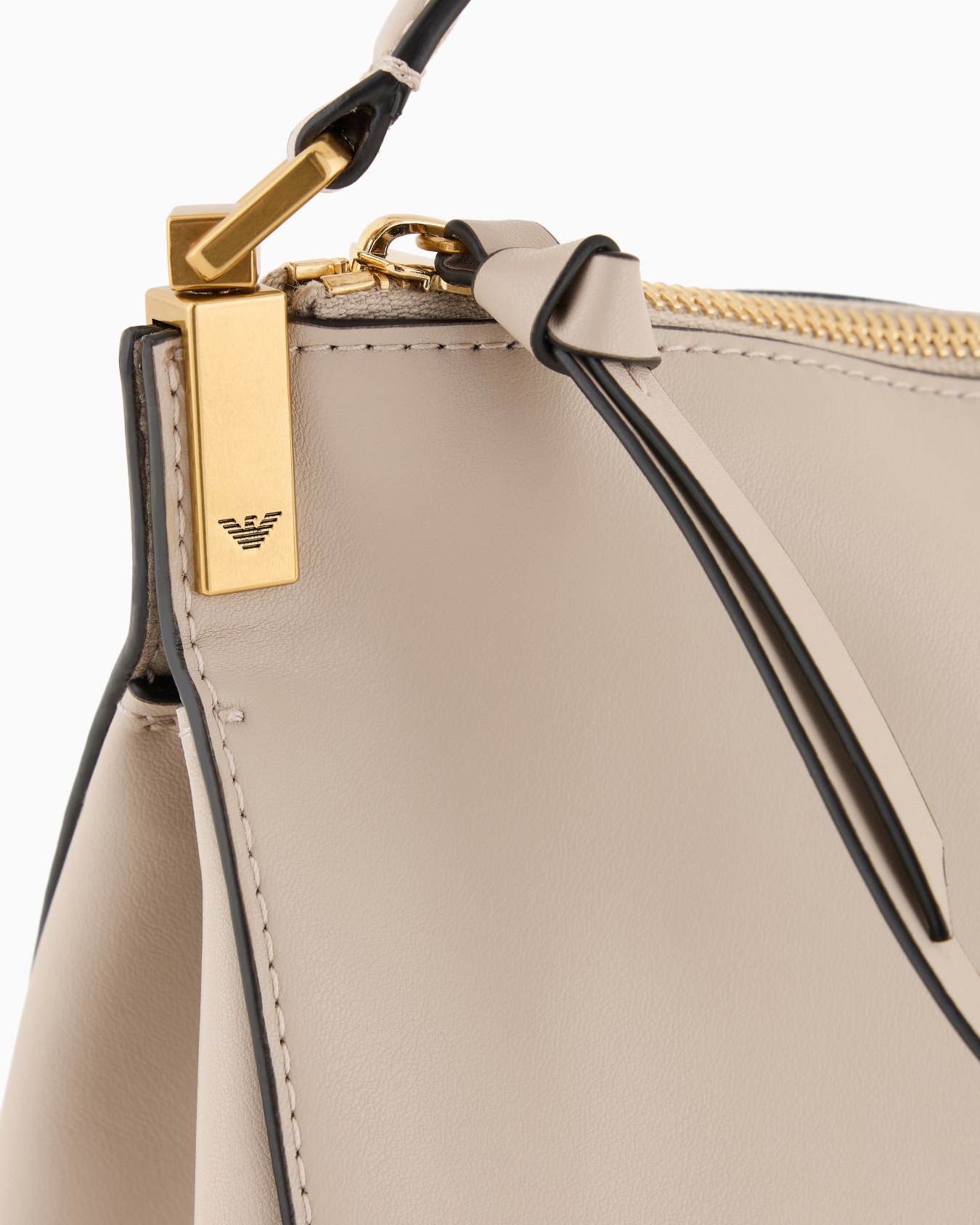 Sac à main moyen en cuir lisse Diapositive 4
