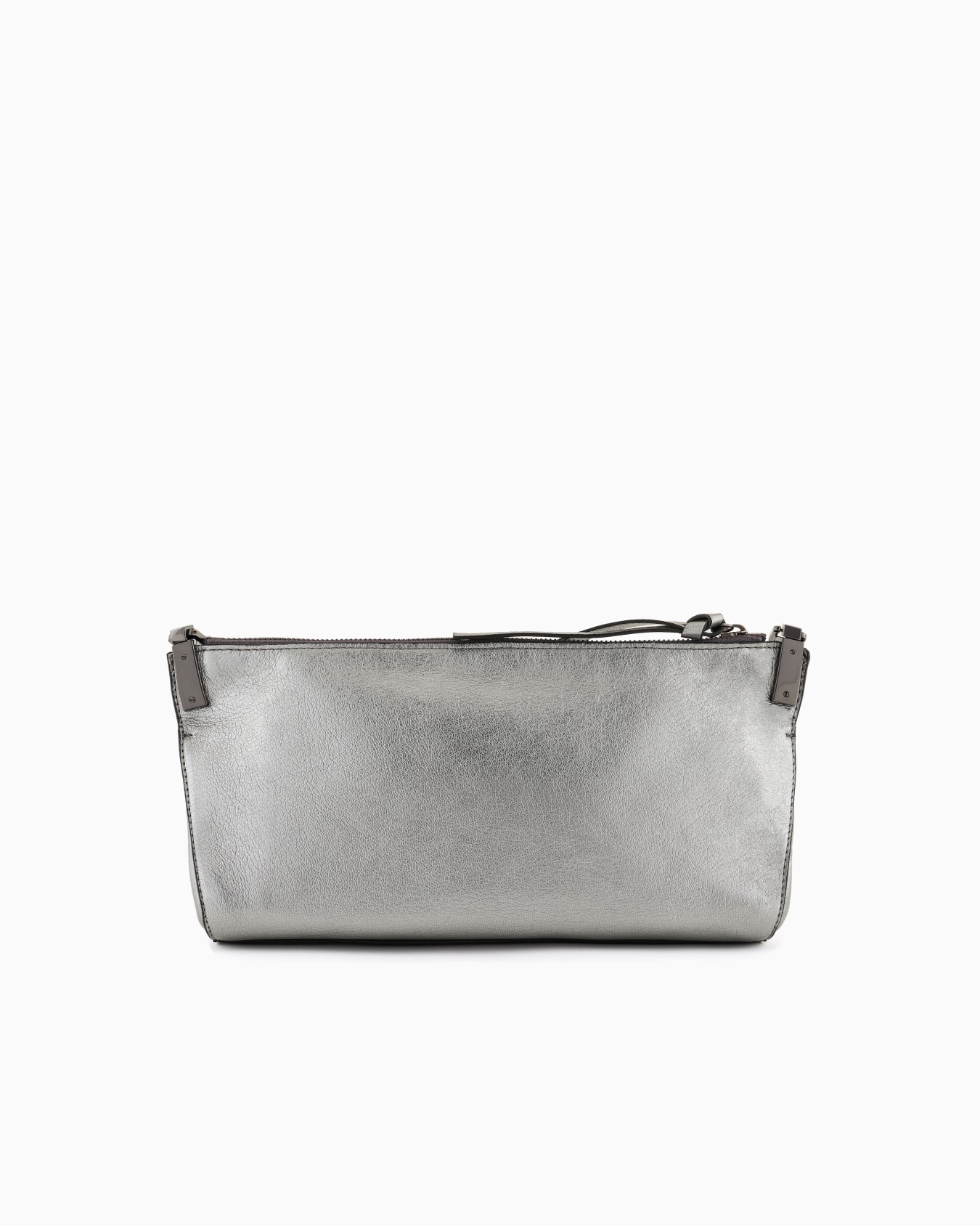 Metallic leather shoulder bag Slide 2