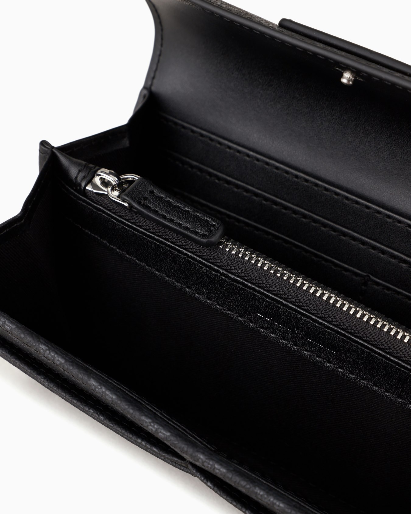 All-over eagle wallet with flap Slide 2
