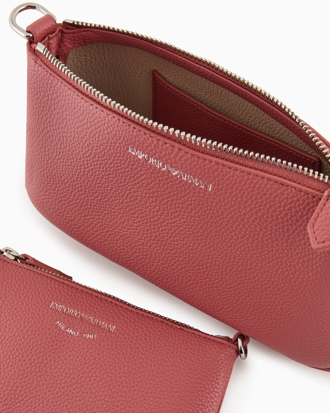 Deer-print double mini bag with shoulder strap Slide 3