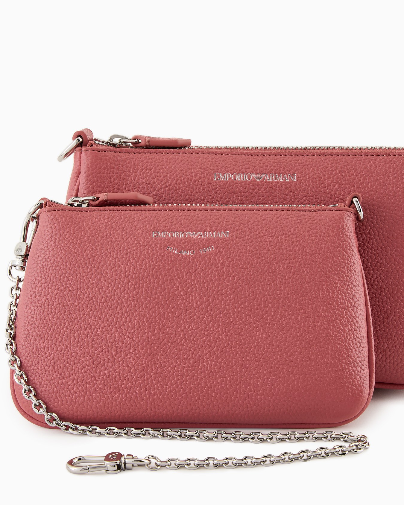Deer-print double mini bag with shoulder strap Slide 5