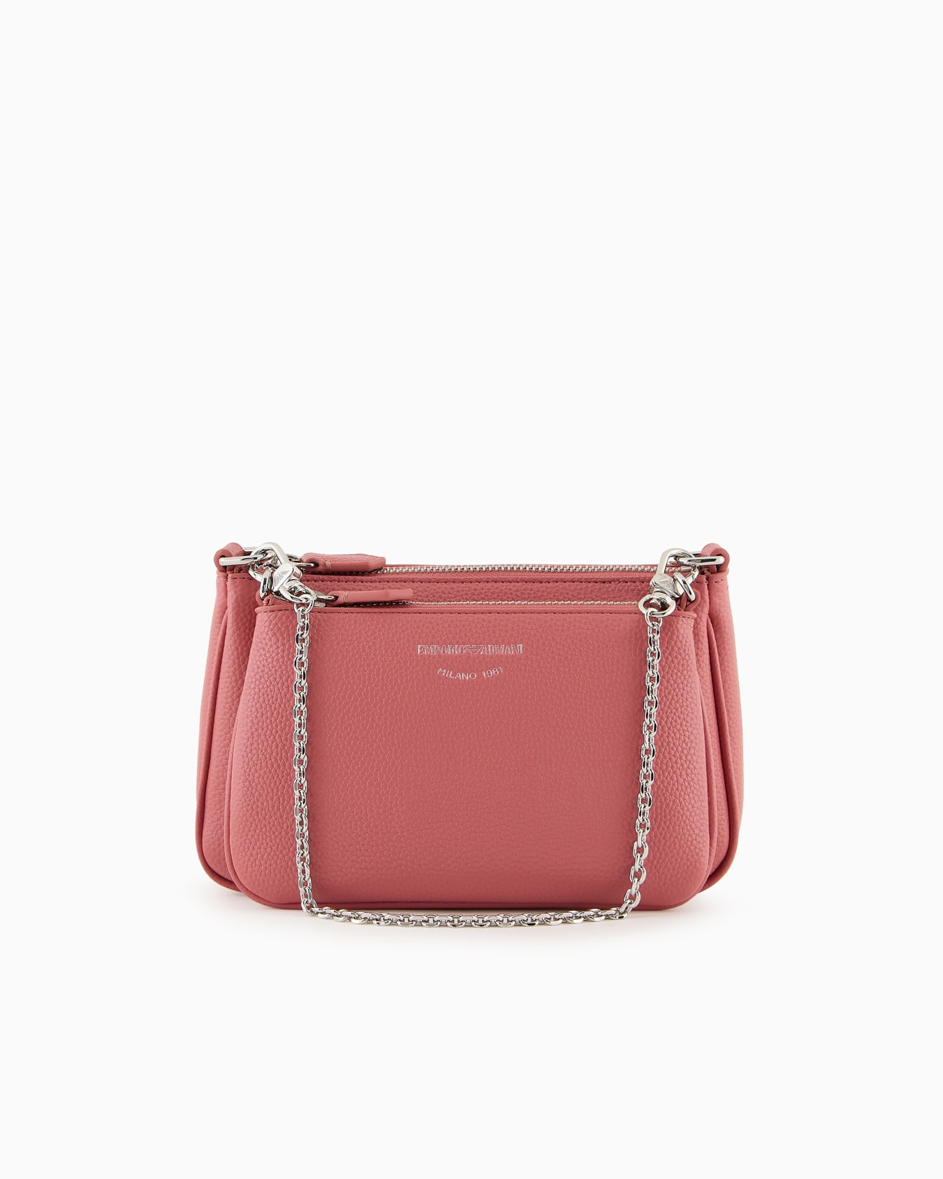Deer-print double mini bag with shoulder strap Slide 0
