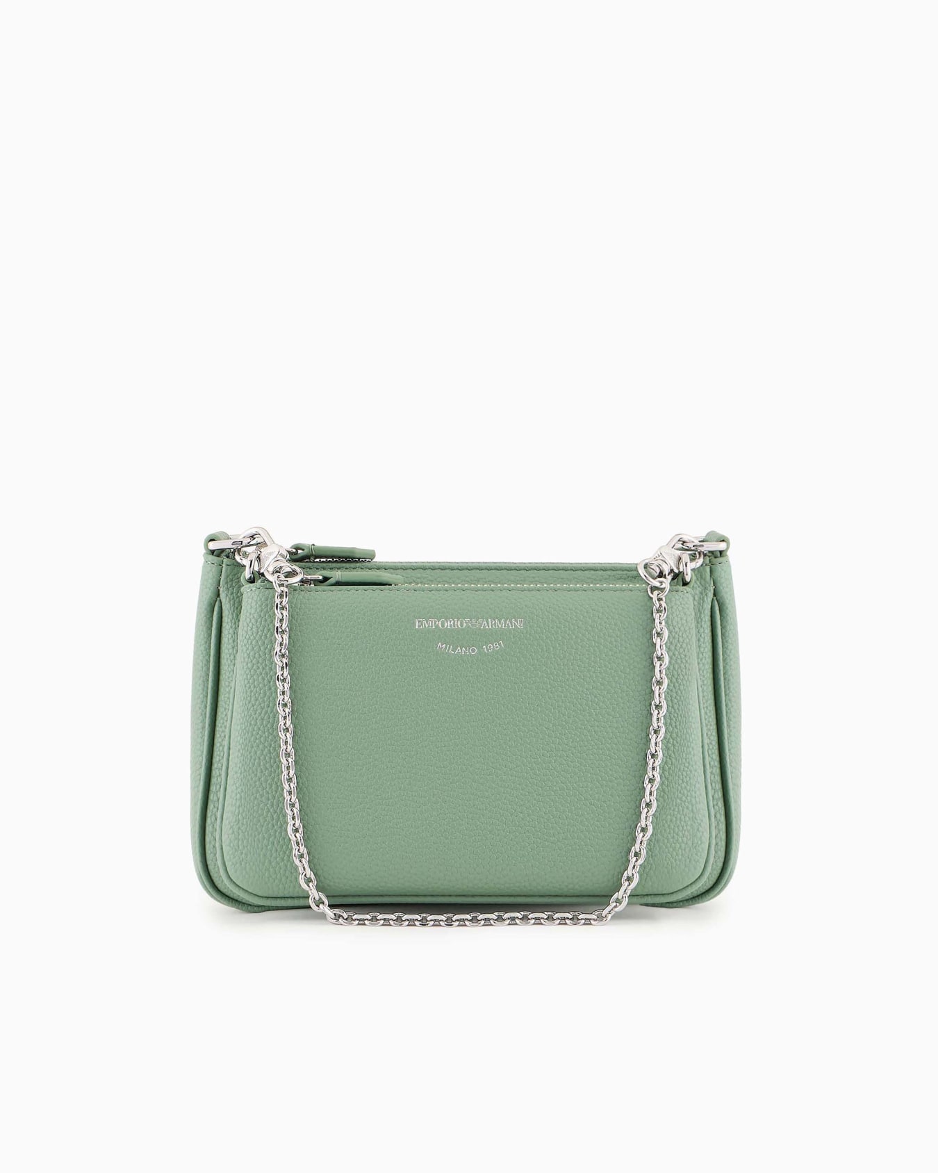Deer-print double mini bag with shoulder strap Slide 0