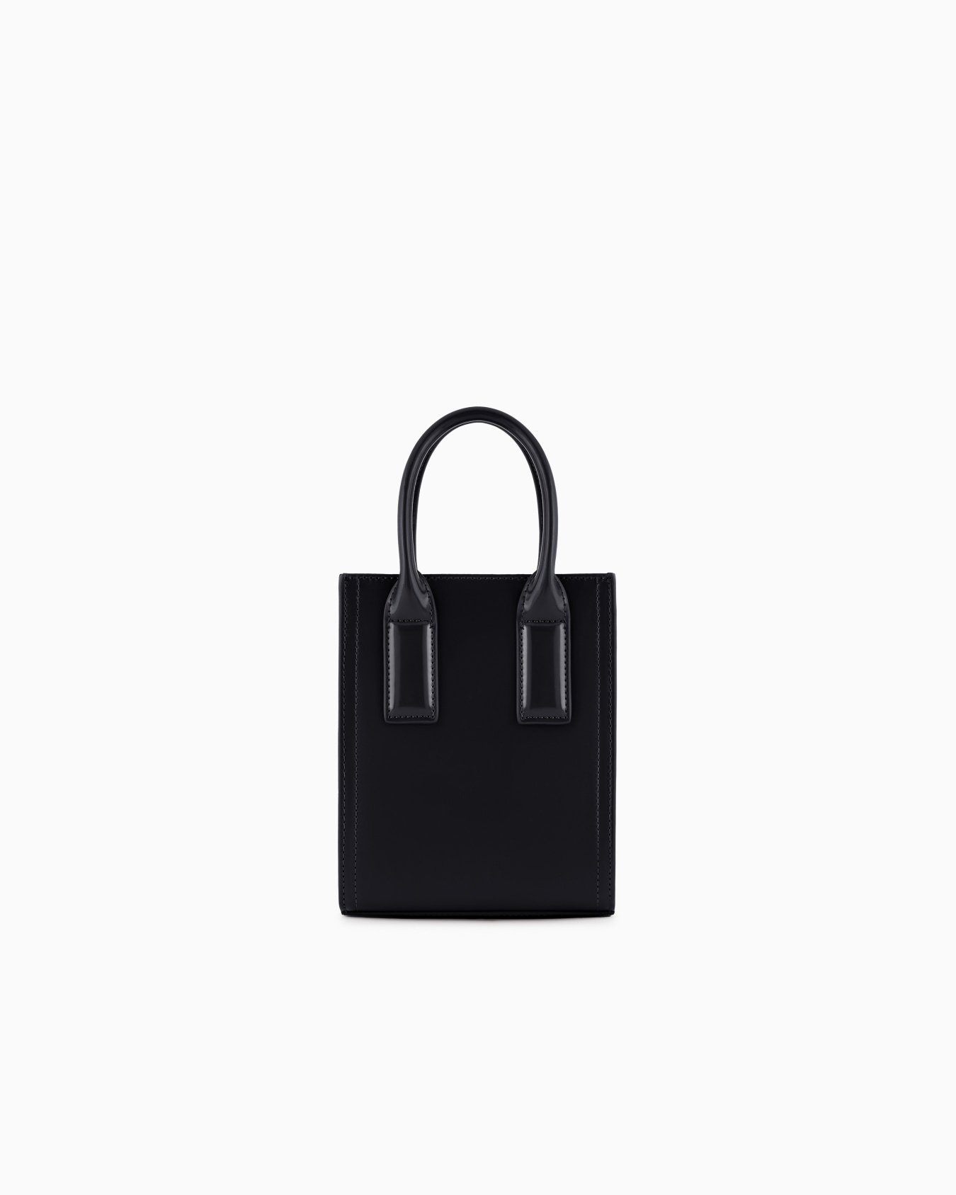 Mini bag with shoulder strap in a brushed finish Slide 2