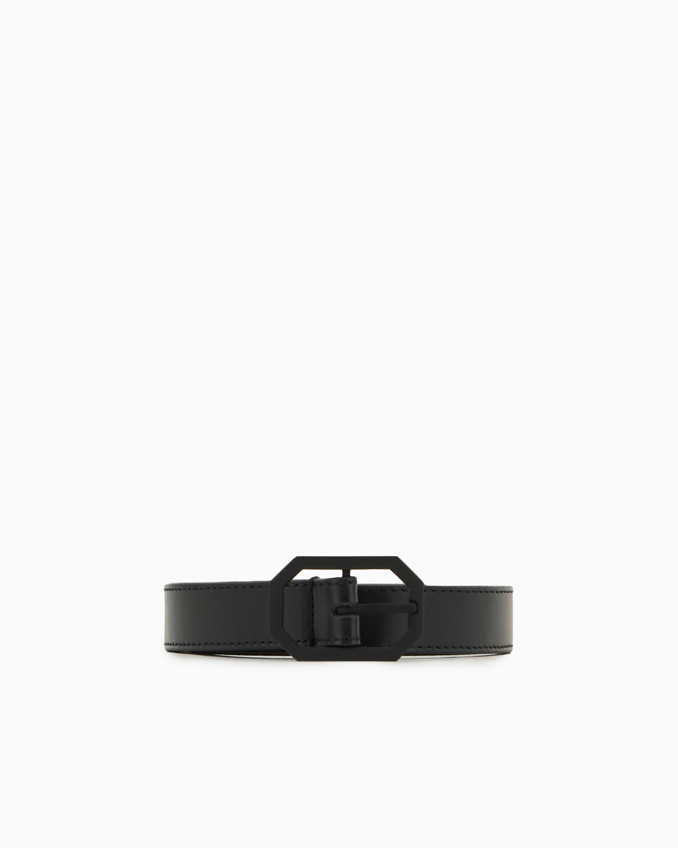 Smooth leather belt Slide 0