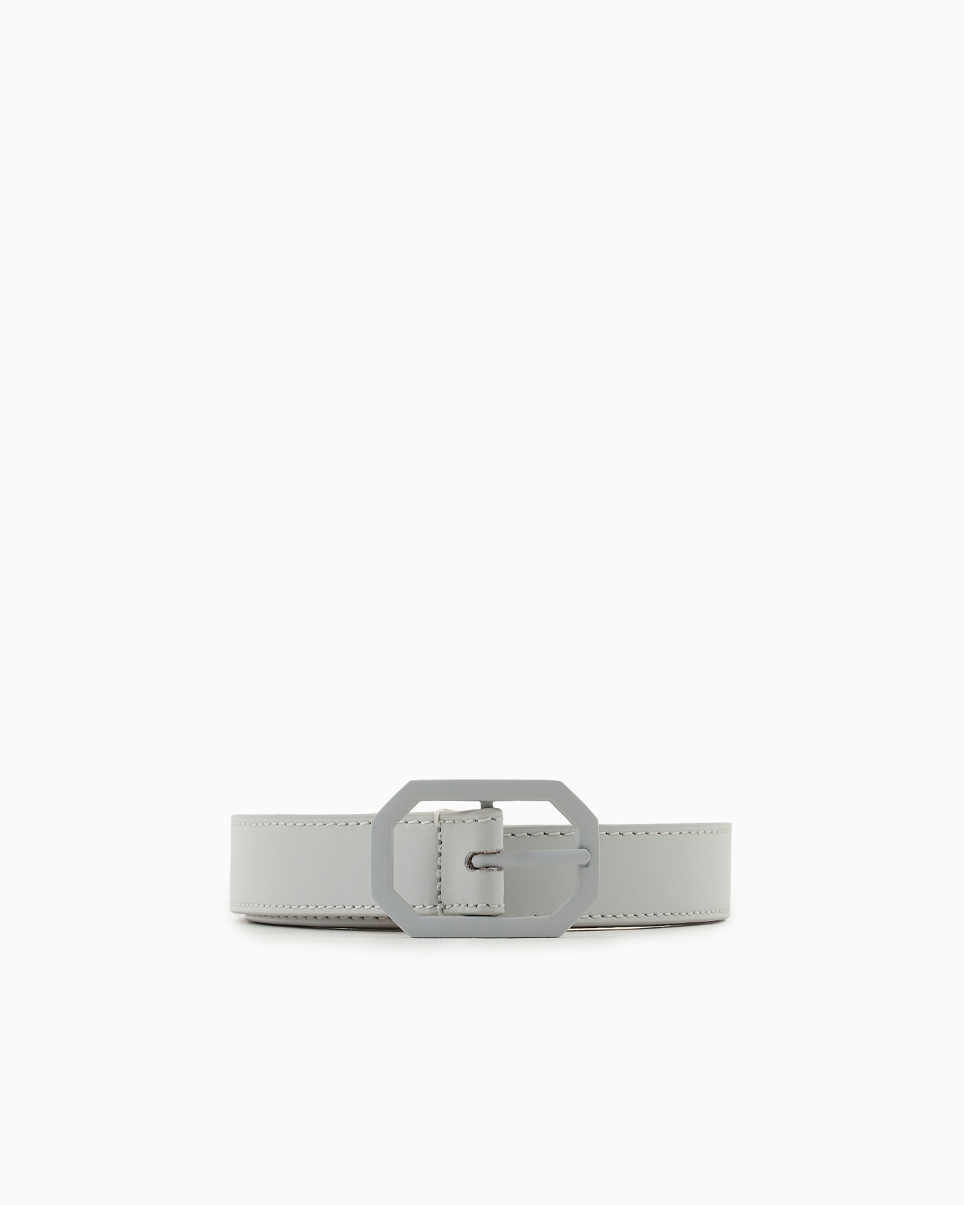Smooth leather belt Slide 0