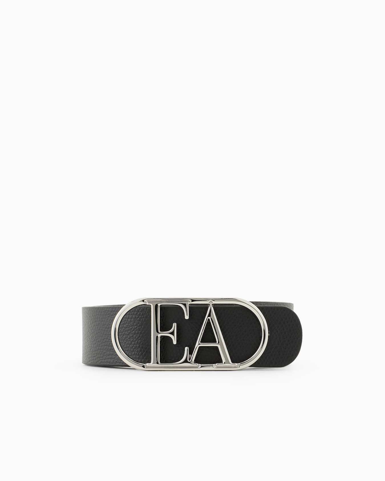 Palmellato-leather belt with EA buckle Slide 0