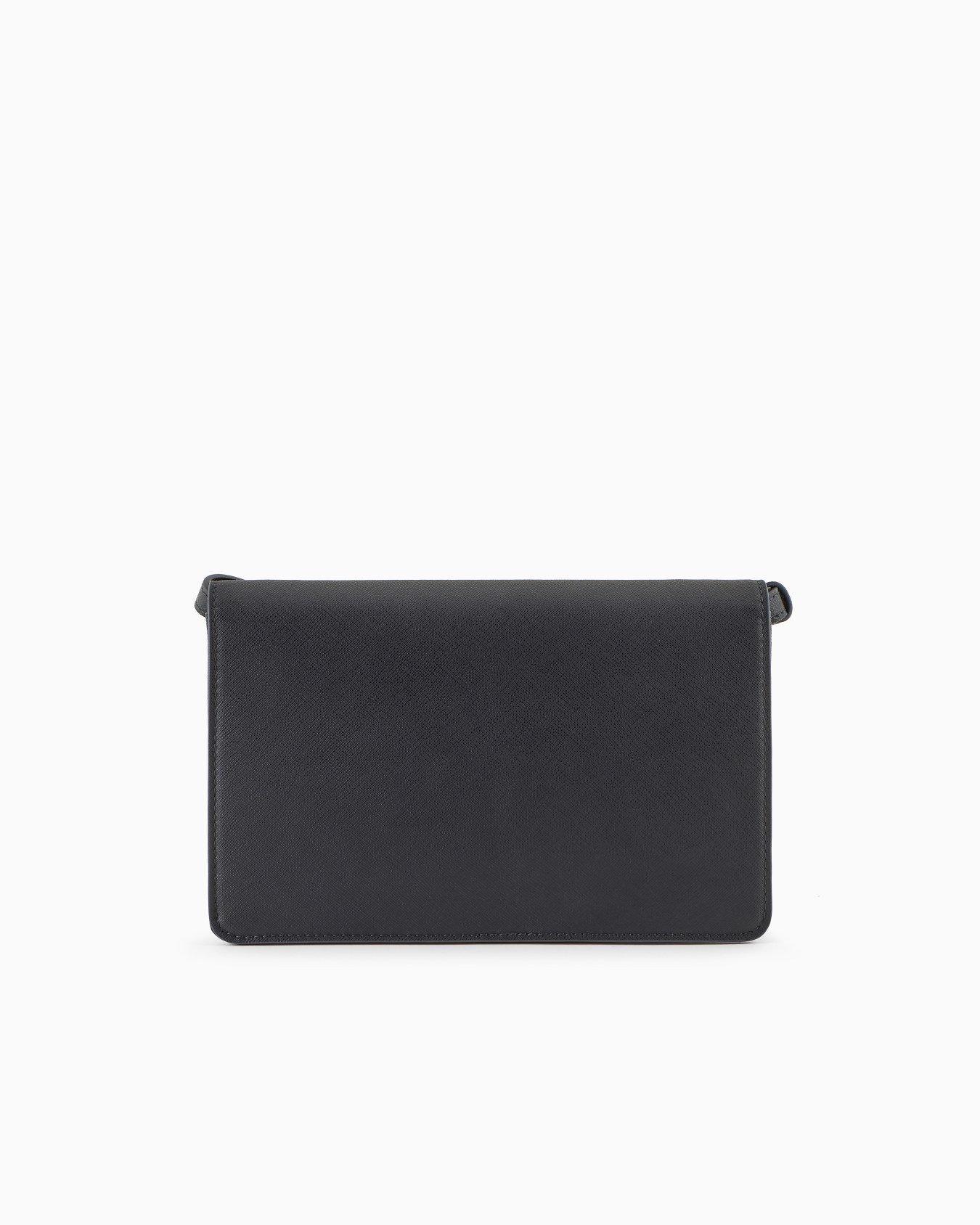 ASV regenerated Saffiano and recycled nylon shoulder bag with flap Slide 2
