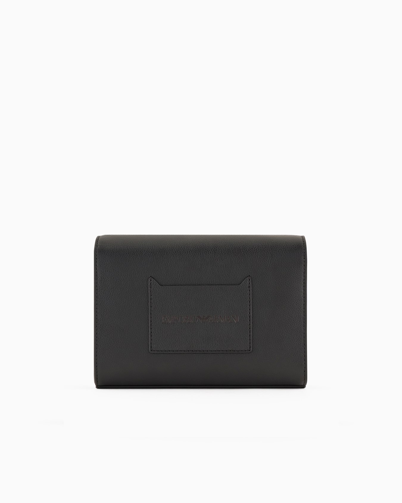 Sac à bandoulière en cuir martelé avec rabat Diapositive 2