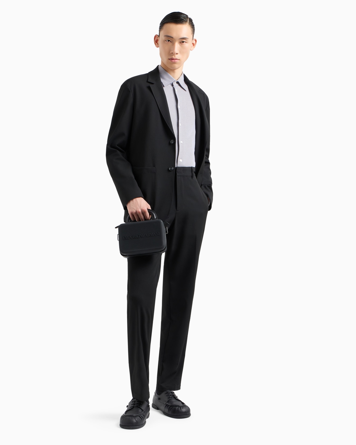 ASV recycled rubber camera shoulder bag with logo Slide 5