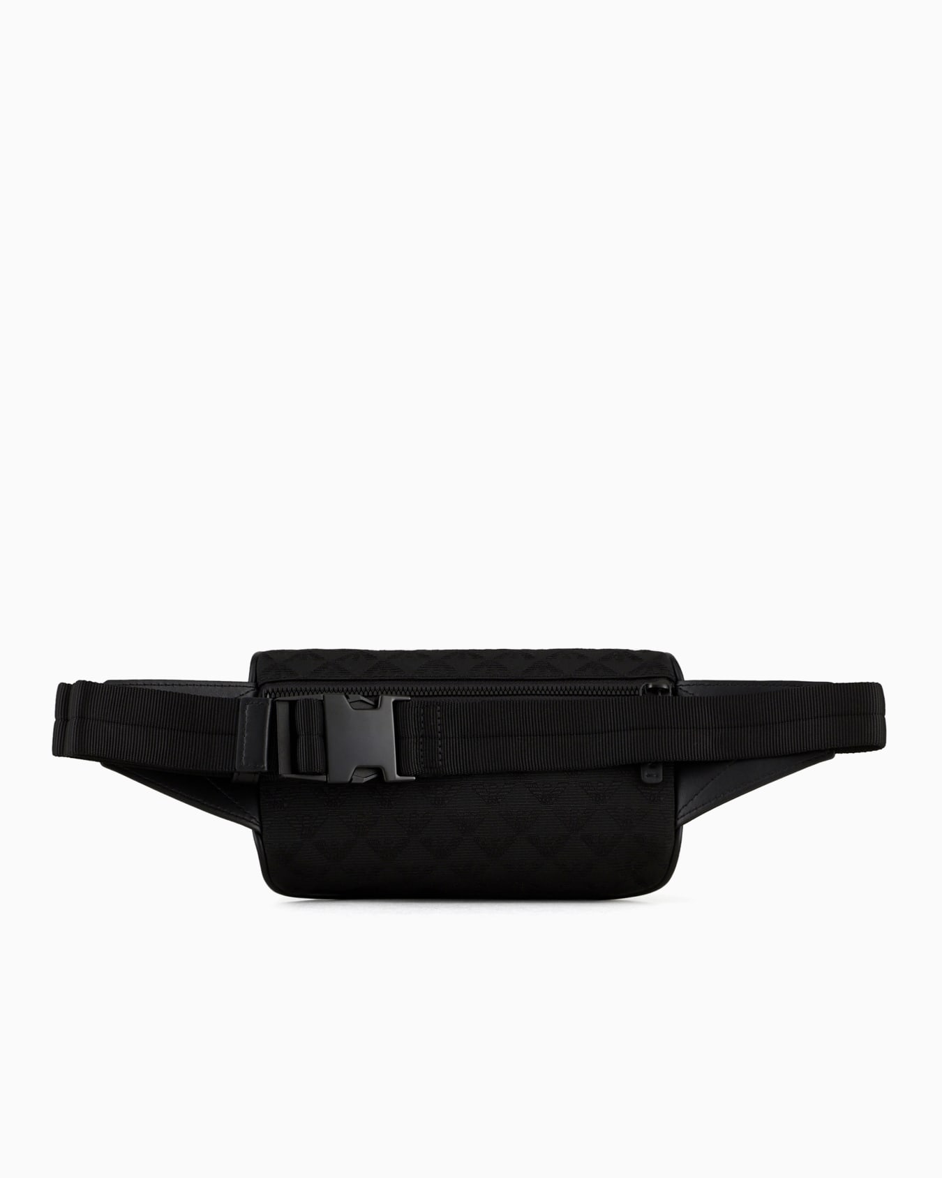 Nylon belt bag with all-over jacquard eagle Slide 2