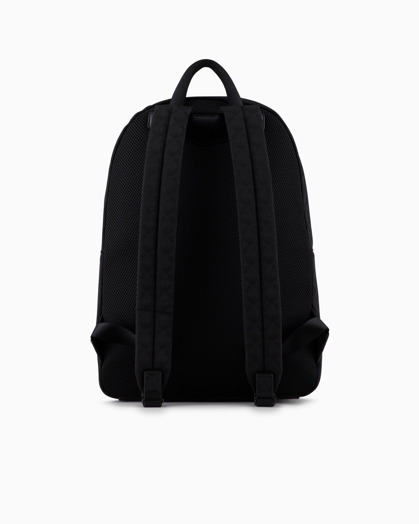 Nylon backpack with all-over jacquard eagle Slide 2