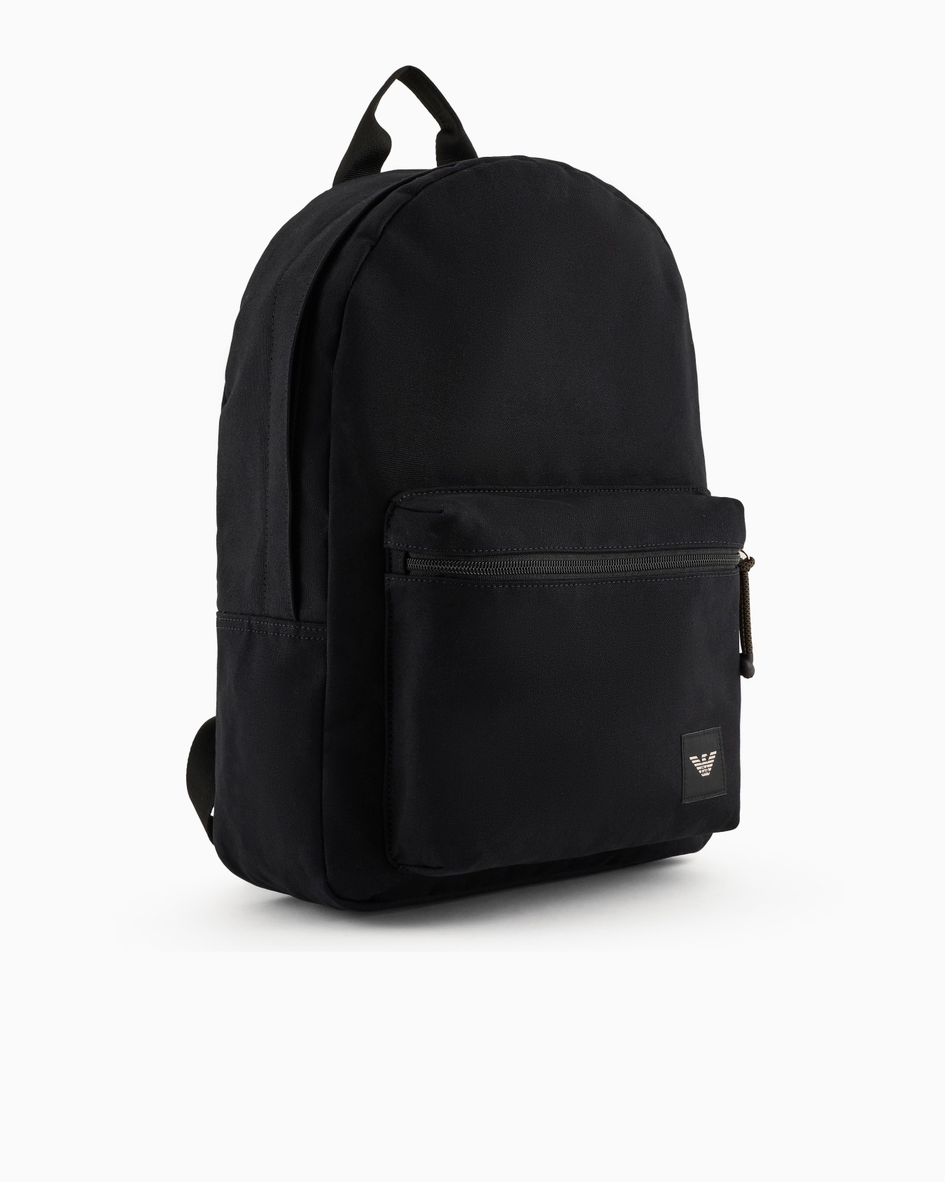 Round canvas backpack Slide 1
