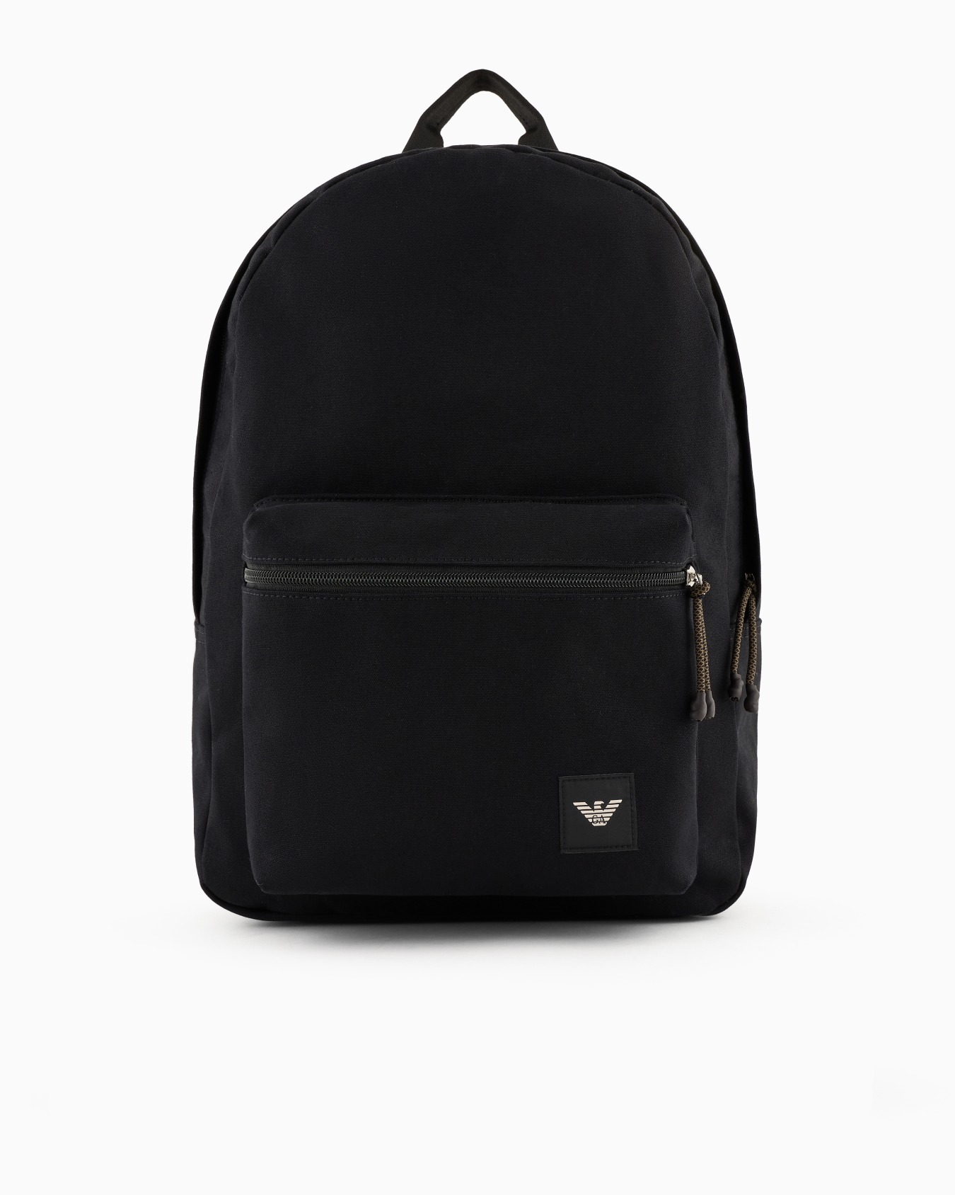 Round canvas backpack Slide 0