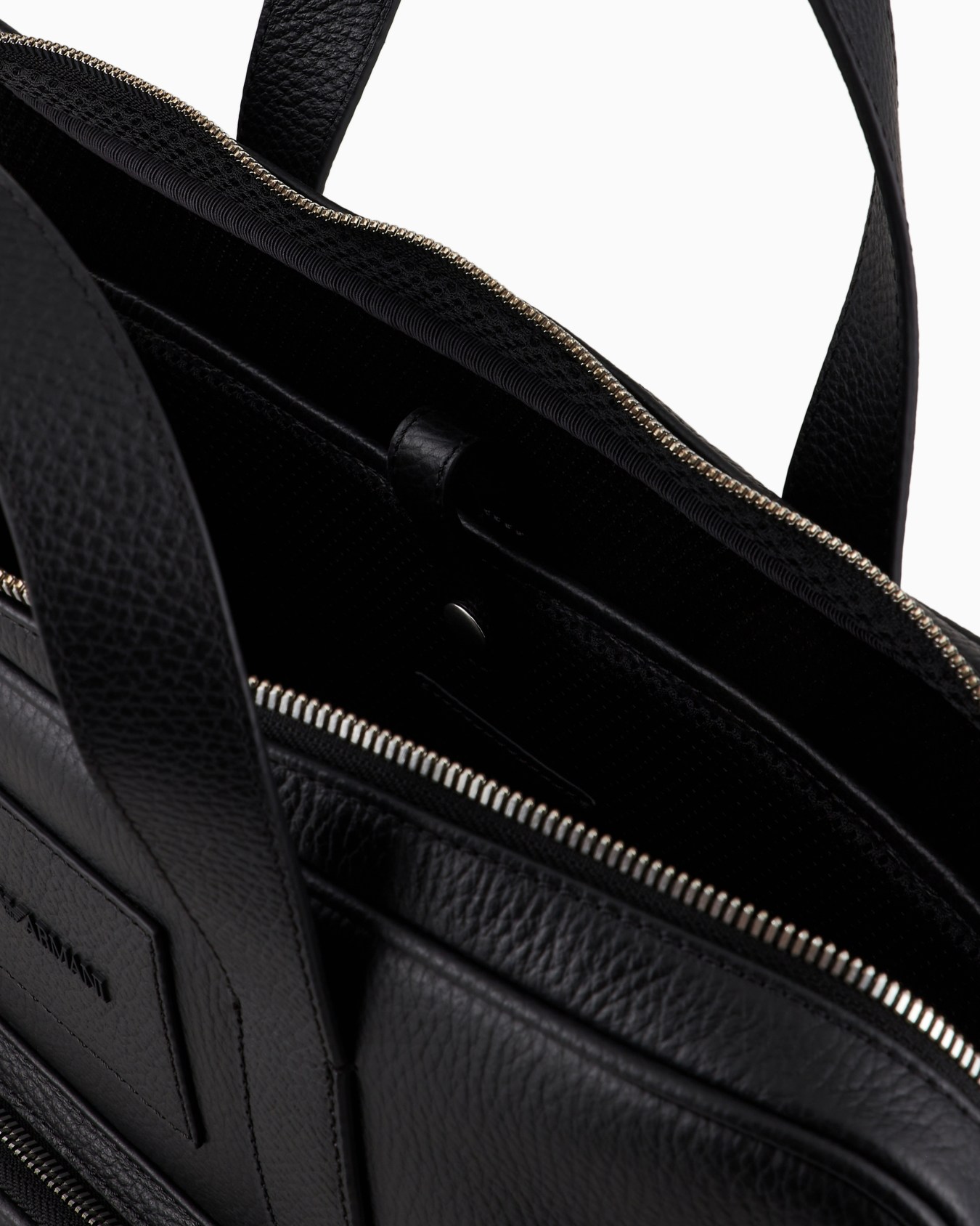 Sac business en cuir martelé Diapositive 3