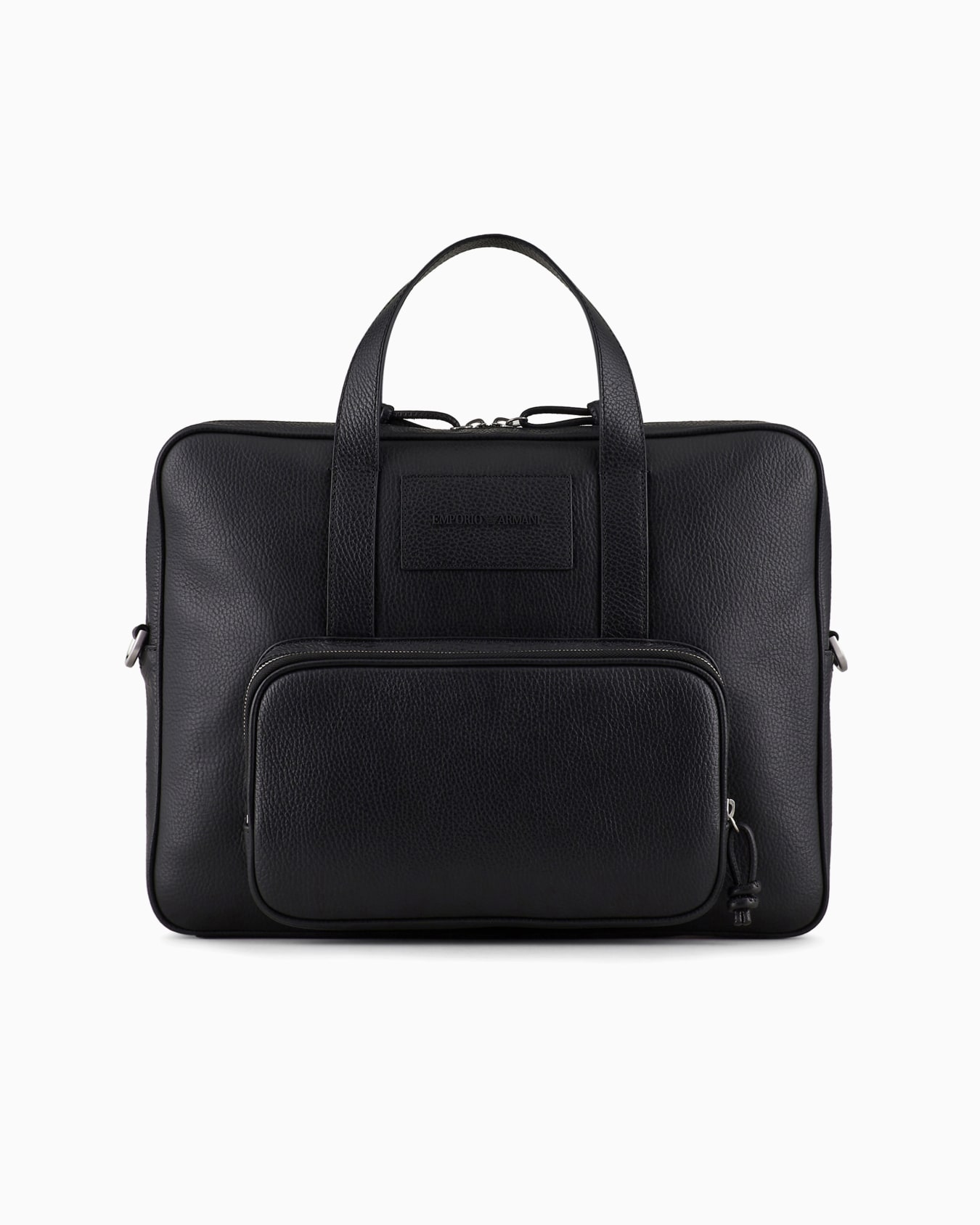Sac business en cuir martelé Diapositive 0