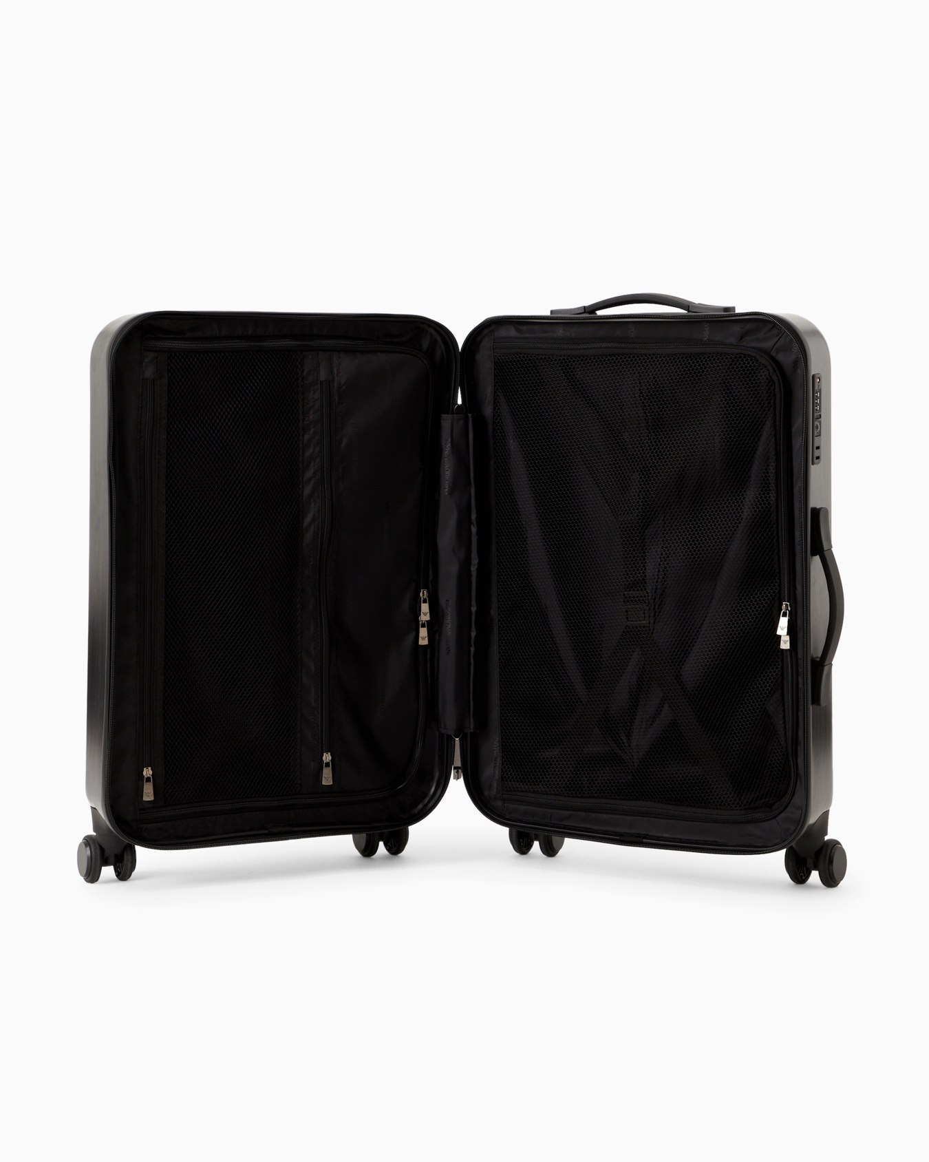 ABS medium trolley suitcase with oversized, embossed eagle Slide 3