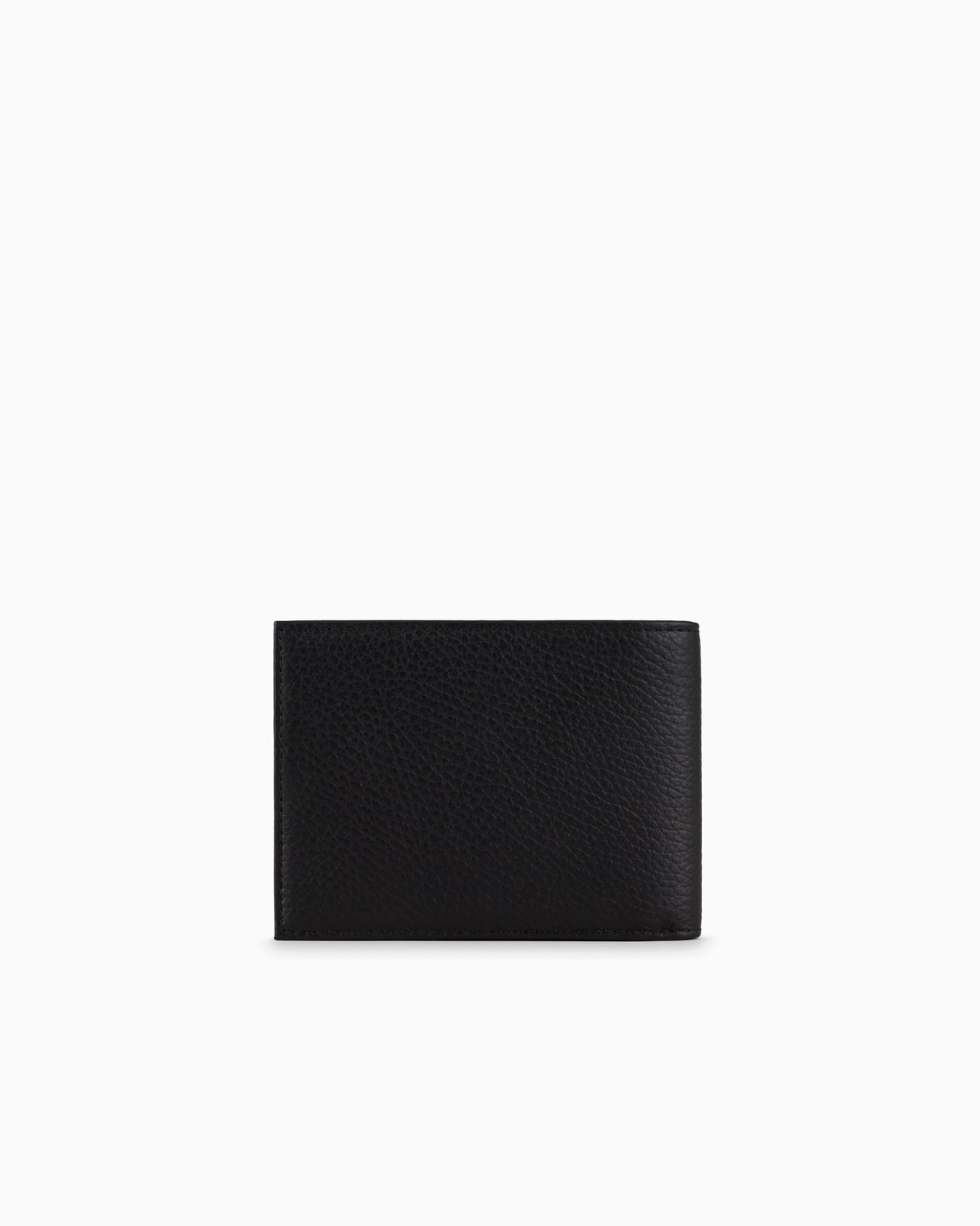 Tumbled-leather wallet with coin purse Slide 1