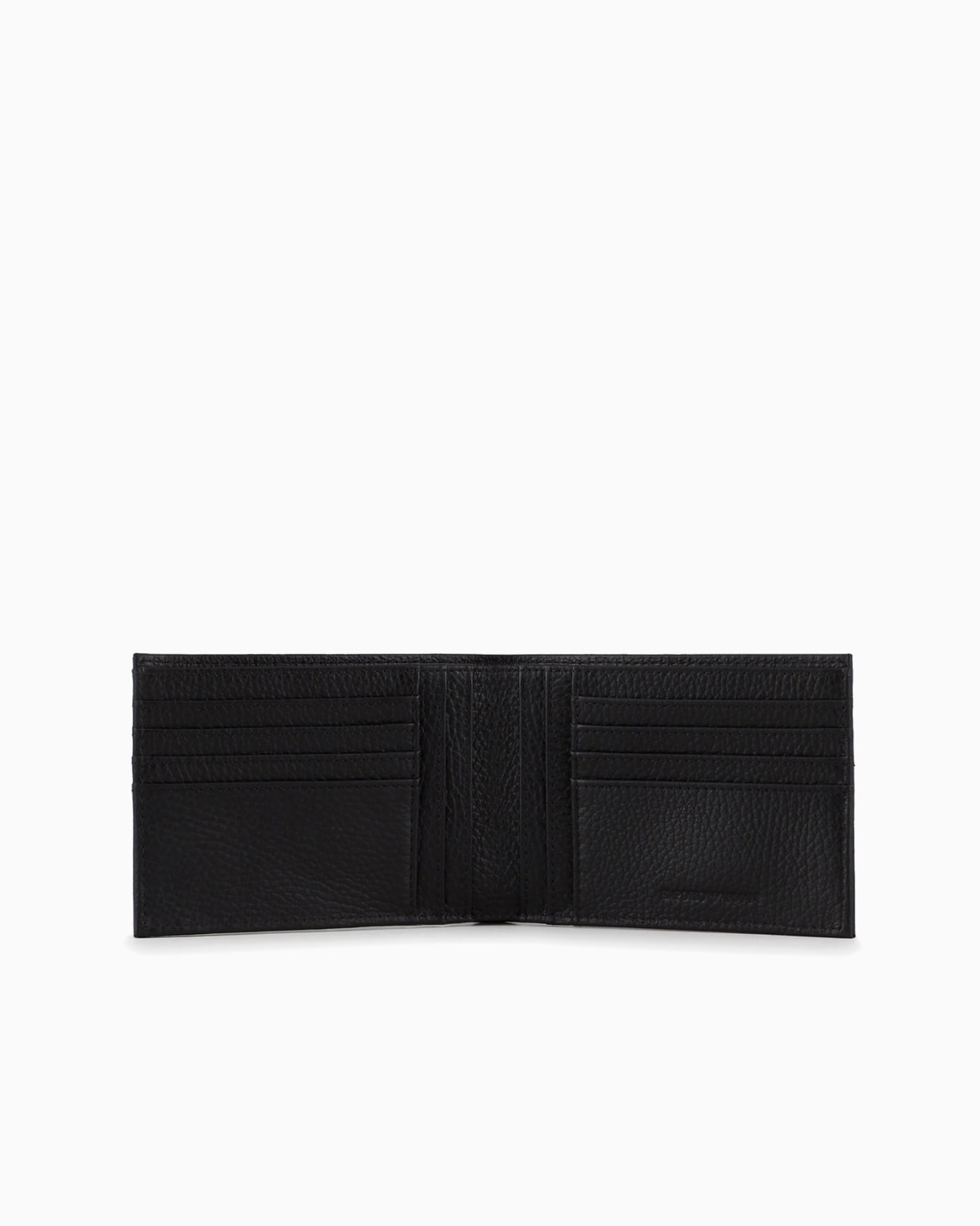 Tumbled-leather wallet with coin purse Slide 2