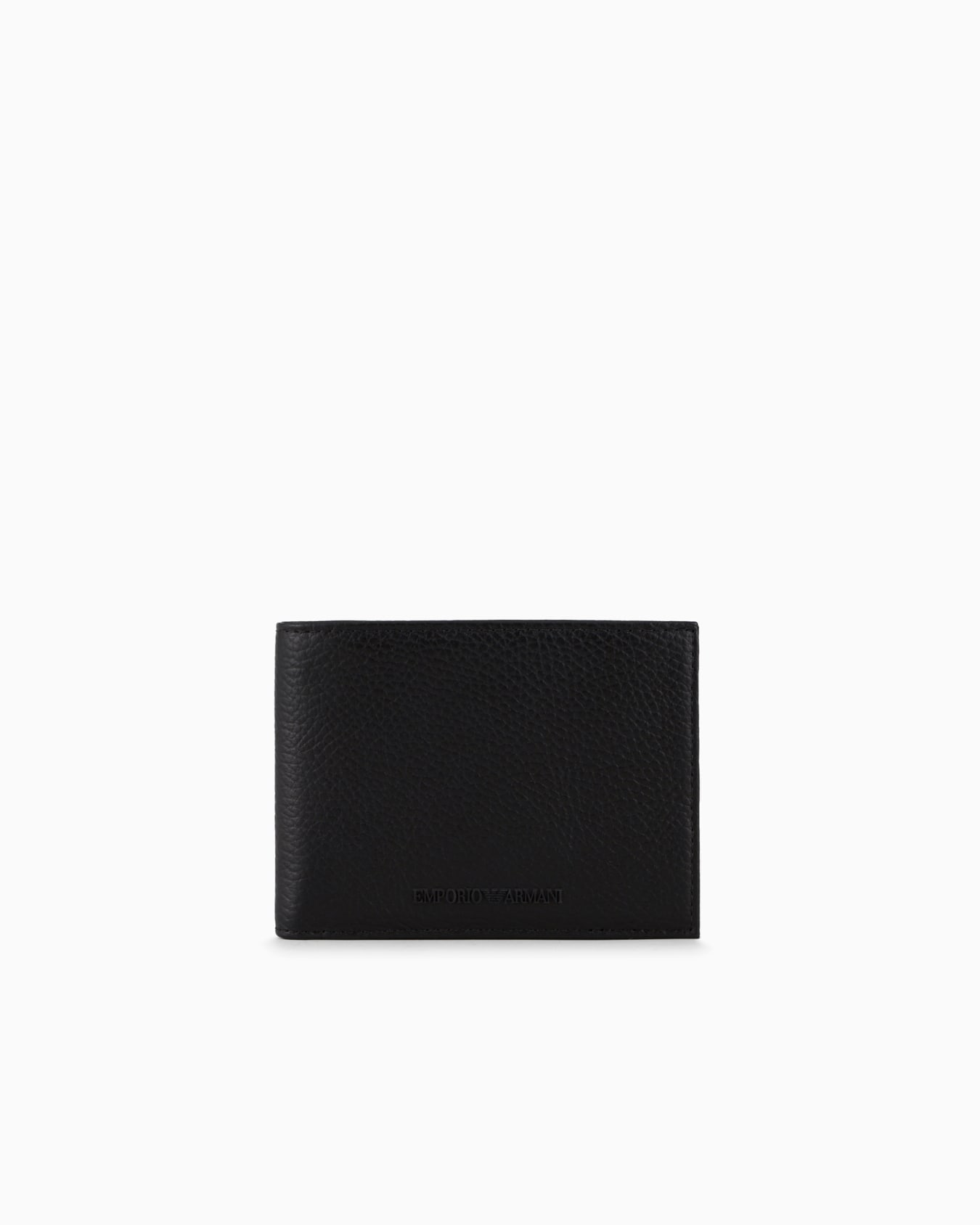 Tumbled-leather wallet with coin purse Slide 0
