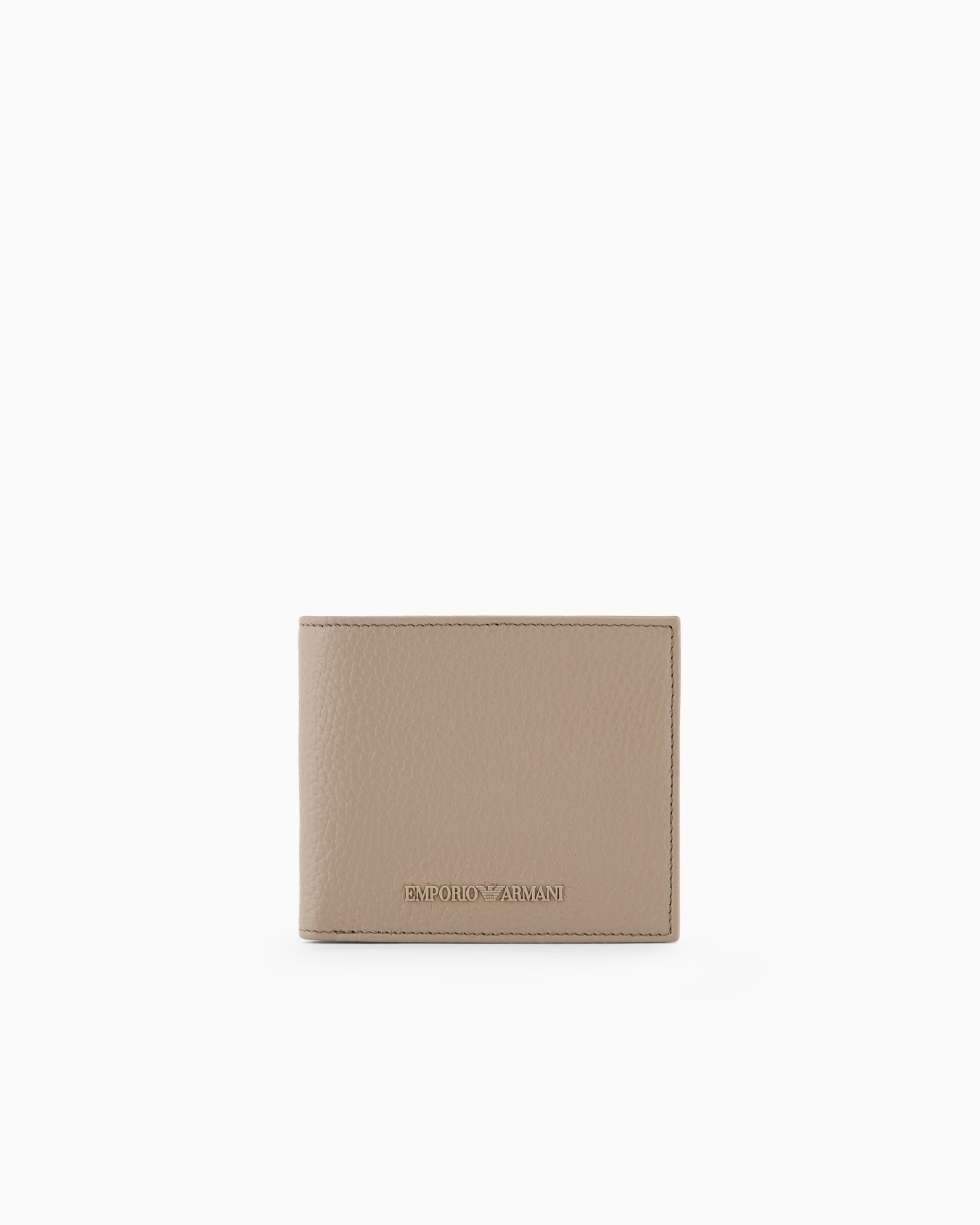 Tumbled leather wallet with coin pocket Slide 0