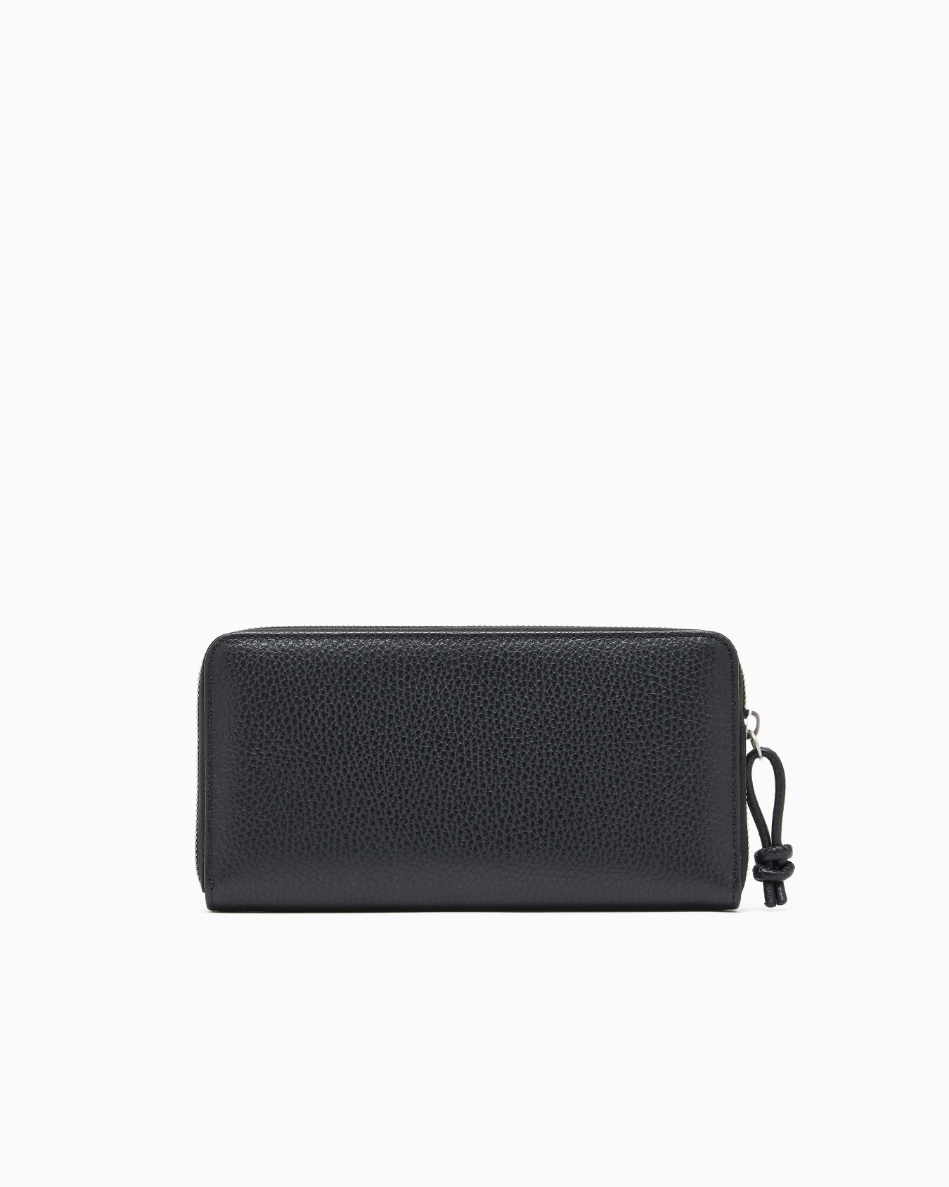 Cartera con cremallera perimetral de piel abatanada Diapositiva 1