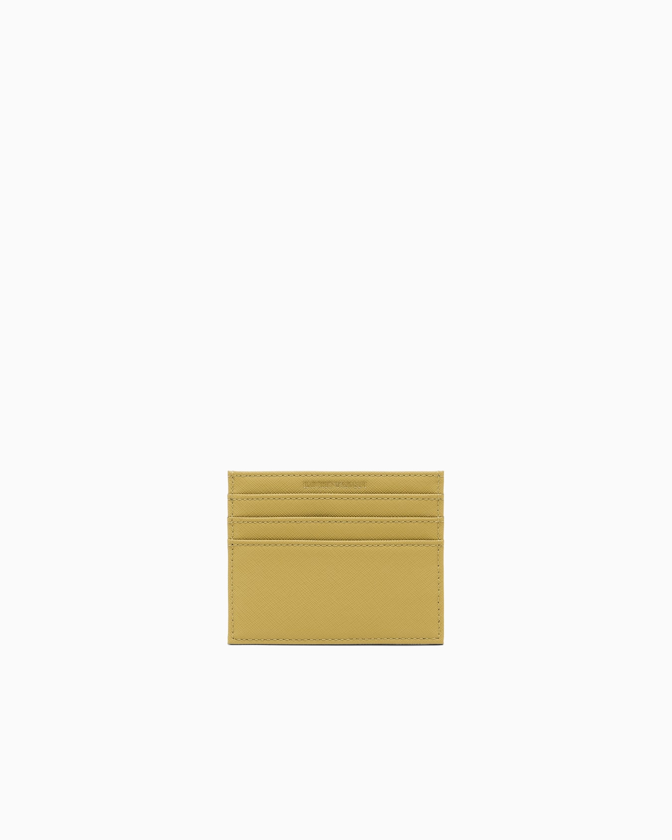 Porte-cartes en cuir reconstitué à finition texturée Diapositive 1