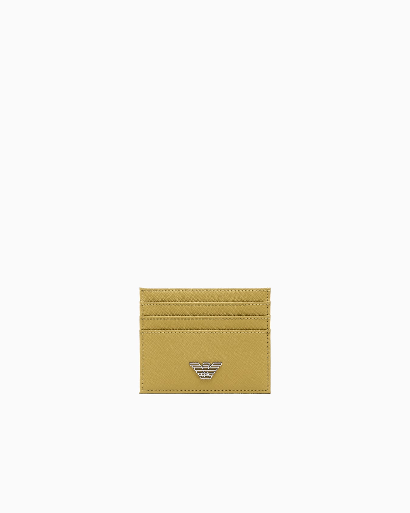 Porte-cartes en cuir reconstitué à finition texturée Diapositive 0