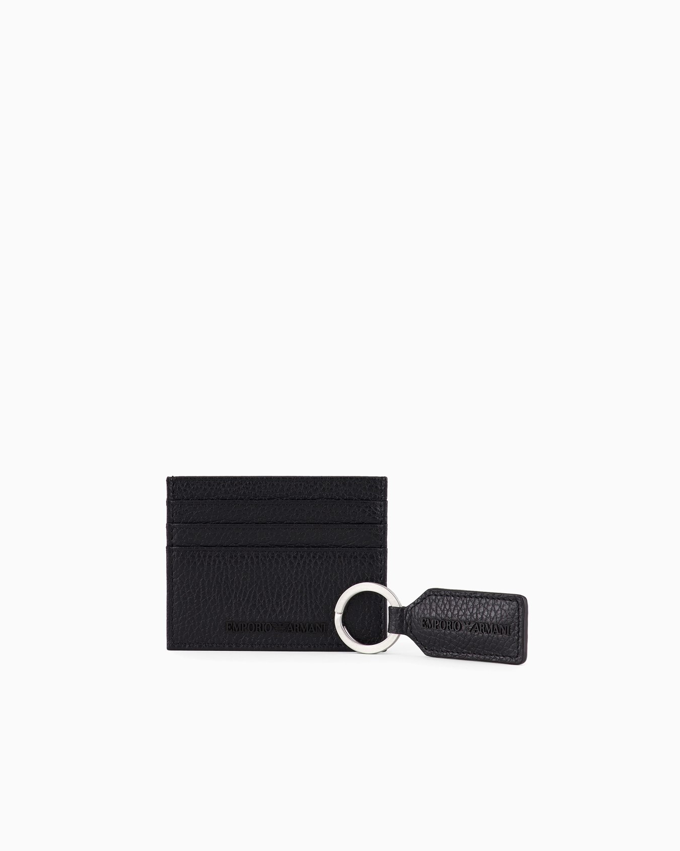 Gift box con portacarte e portachiavi in pelle bottalata Slide 0
