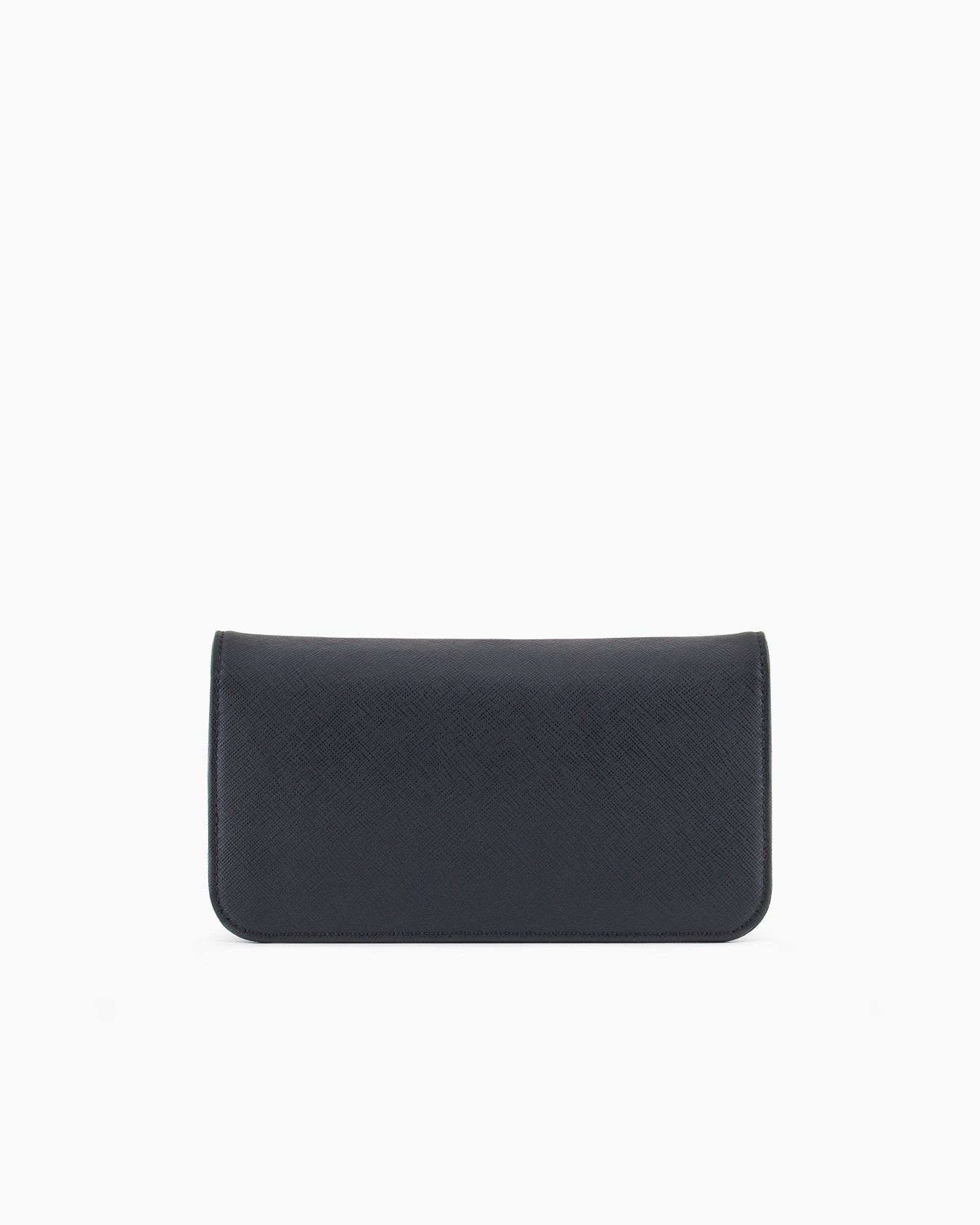 Bolso para dispositivos electrónicos con bandolera en piel saffiano regenerada y nailon reciclado ASV Diapositiva 2