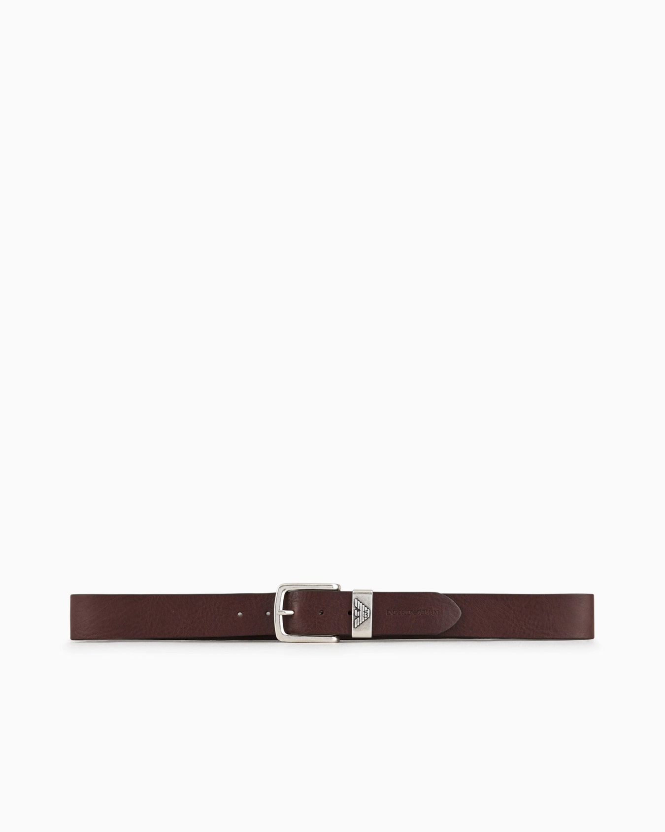 Gürtel aus Leder mit Logo-Schnalle Folie 2