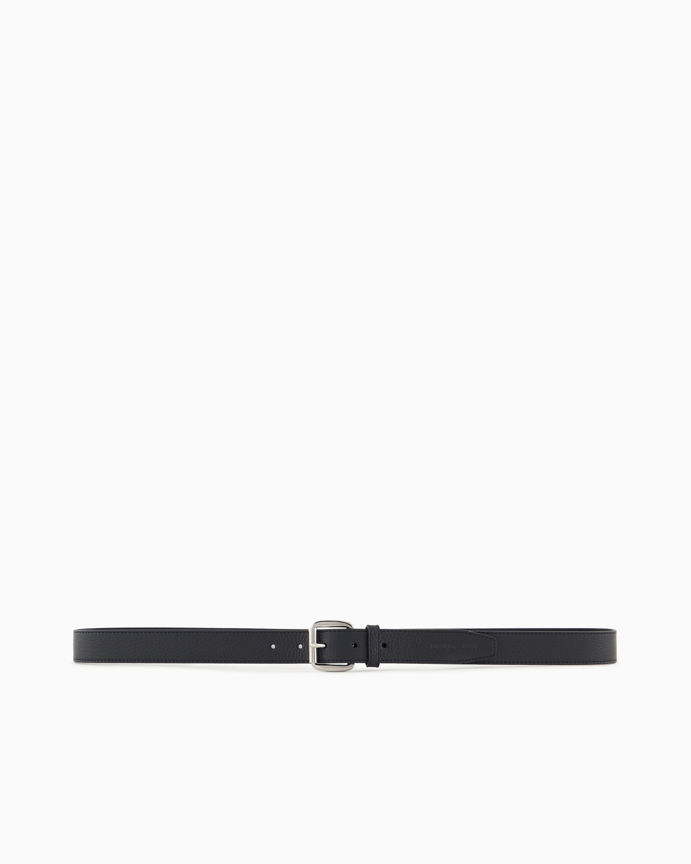 Ceinture en cuir lisse Diapositive 2