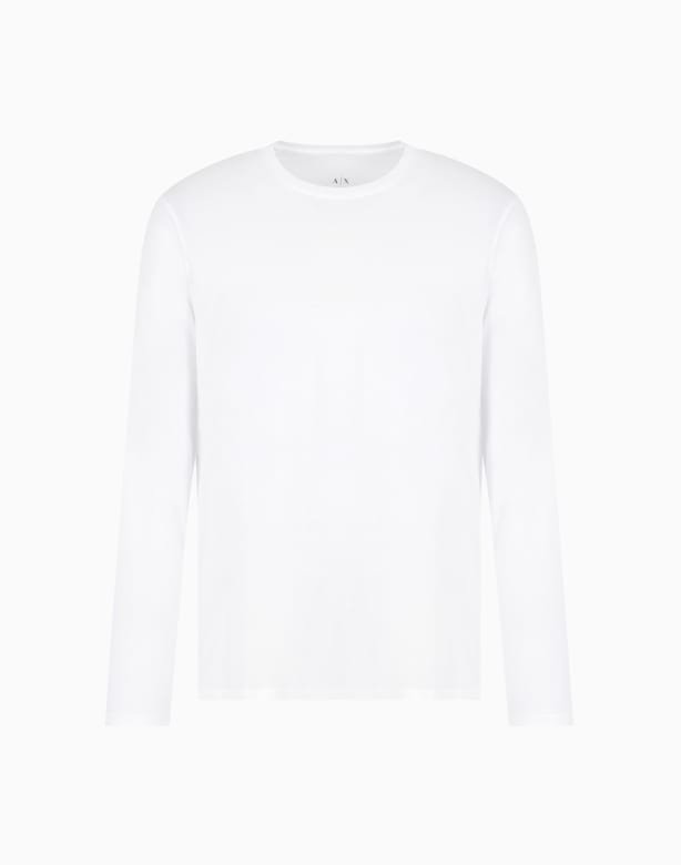 Pima Cotton Long Sleeve T-Shirt