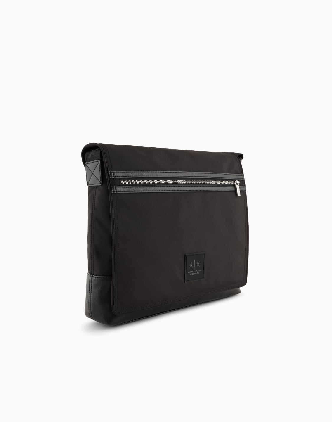 axロゴ-ショルダバッグ-ブラック--armani-exchange