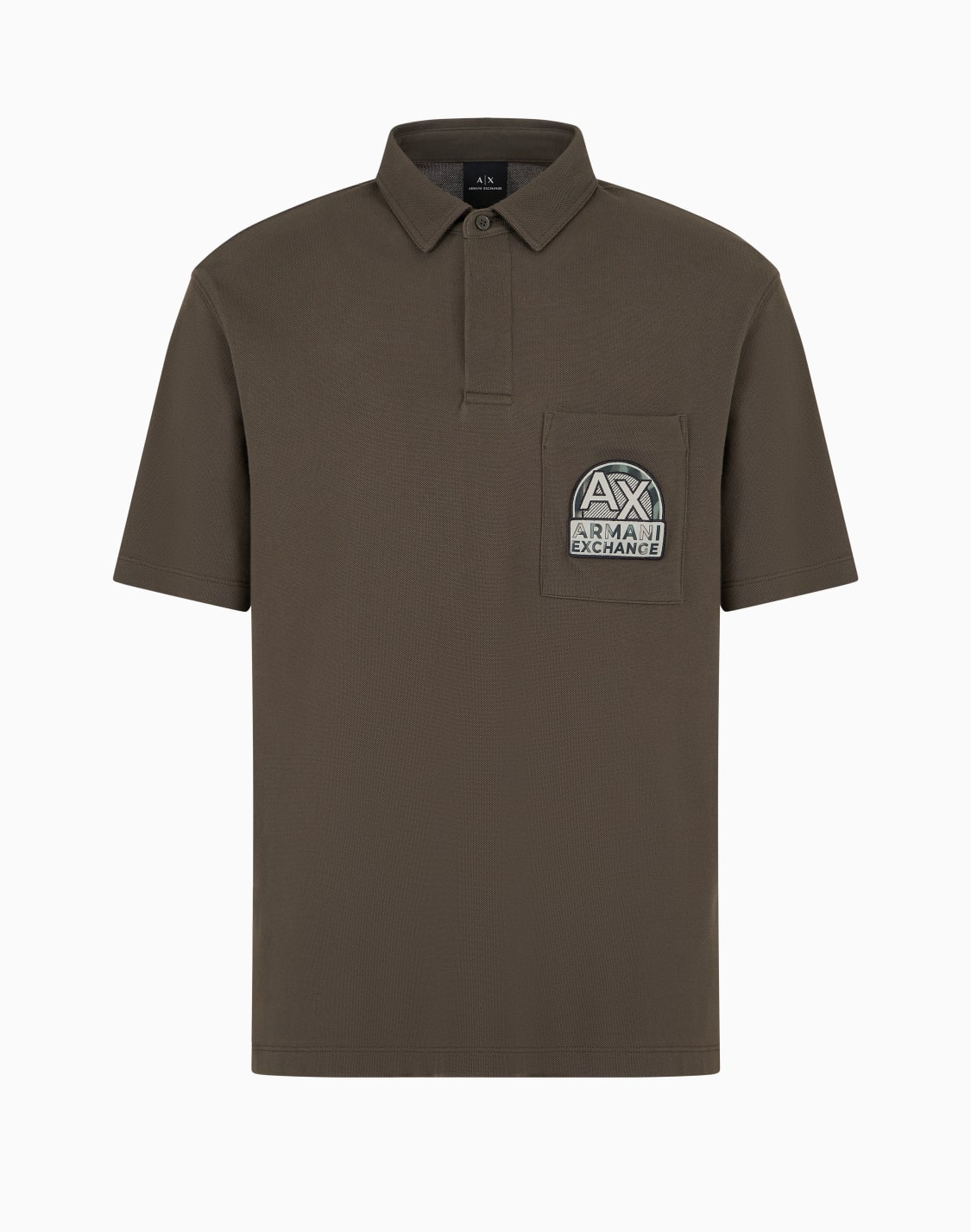 -organic-cotton-pique-polo-with-logo-patch-brown--armani-exchange