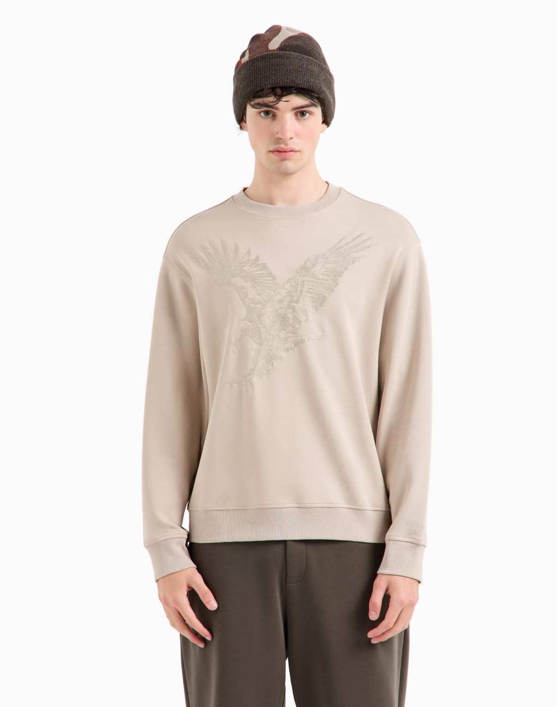 asv-organic-cotton-embroidered-eagle-crewneck-sweatshirt-beige--armani-exchange