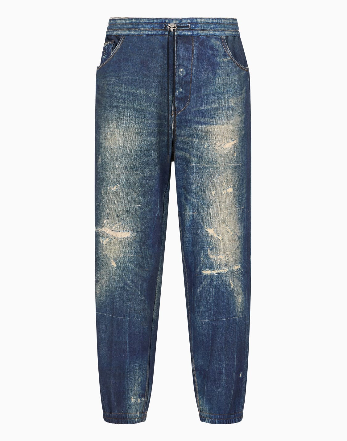 worn-denim-effect-french-terry-jersey-joggers-blue--emporio-armani