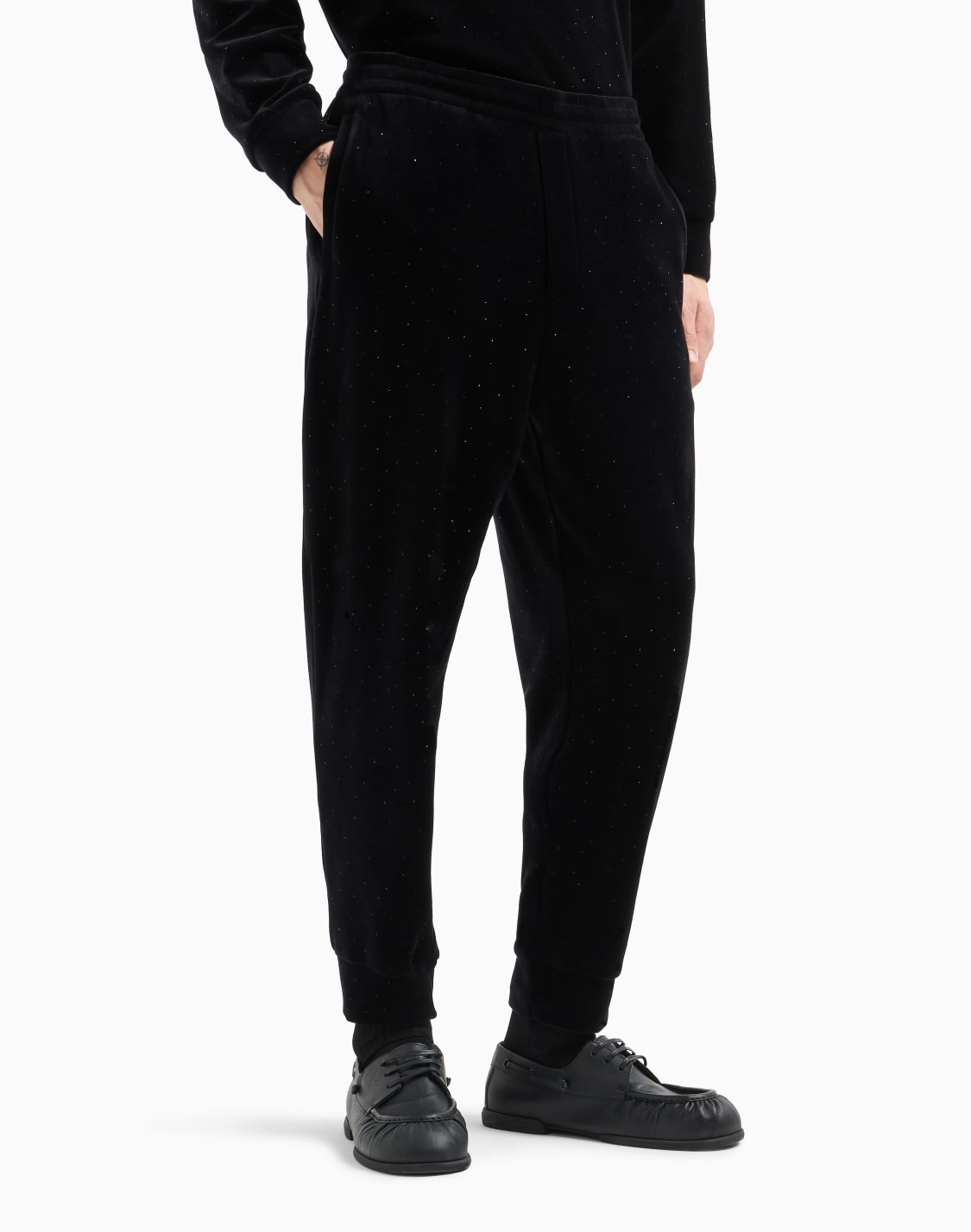 clubwear-chenille-joggers-with-all-over-rhinestones-black--emporio-armani
