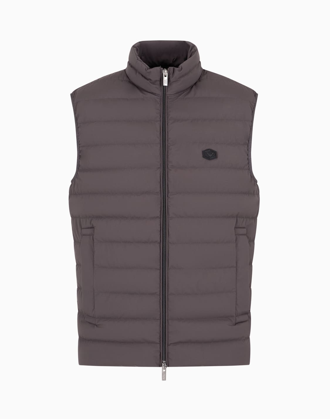 sleeveless-full-zip-down-jacket-in-quilted-nylon-with-eagle-logo-patch-grey--emporio-armani