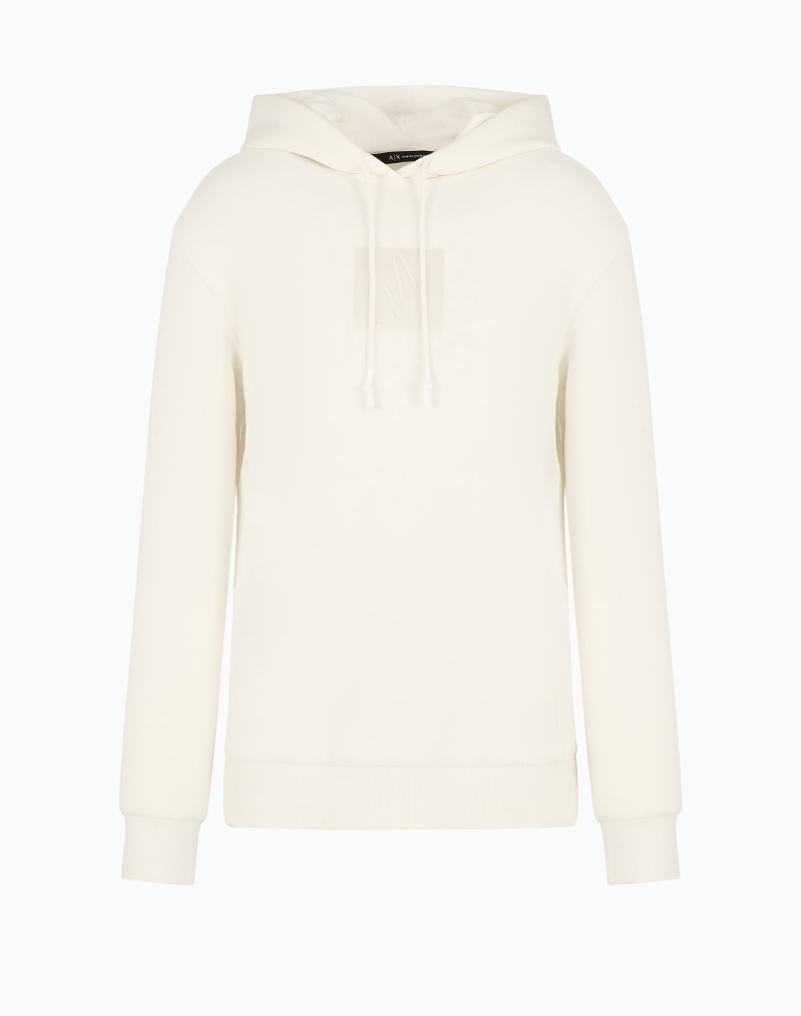 hoodie-with-tone-on-tone-monogram-patch-white--armani-exchange