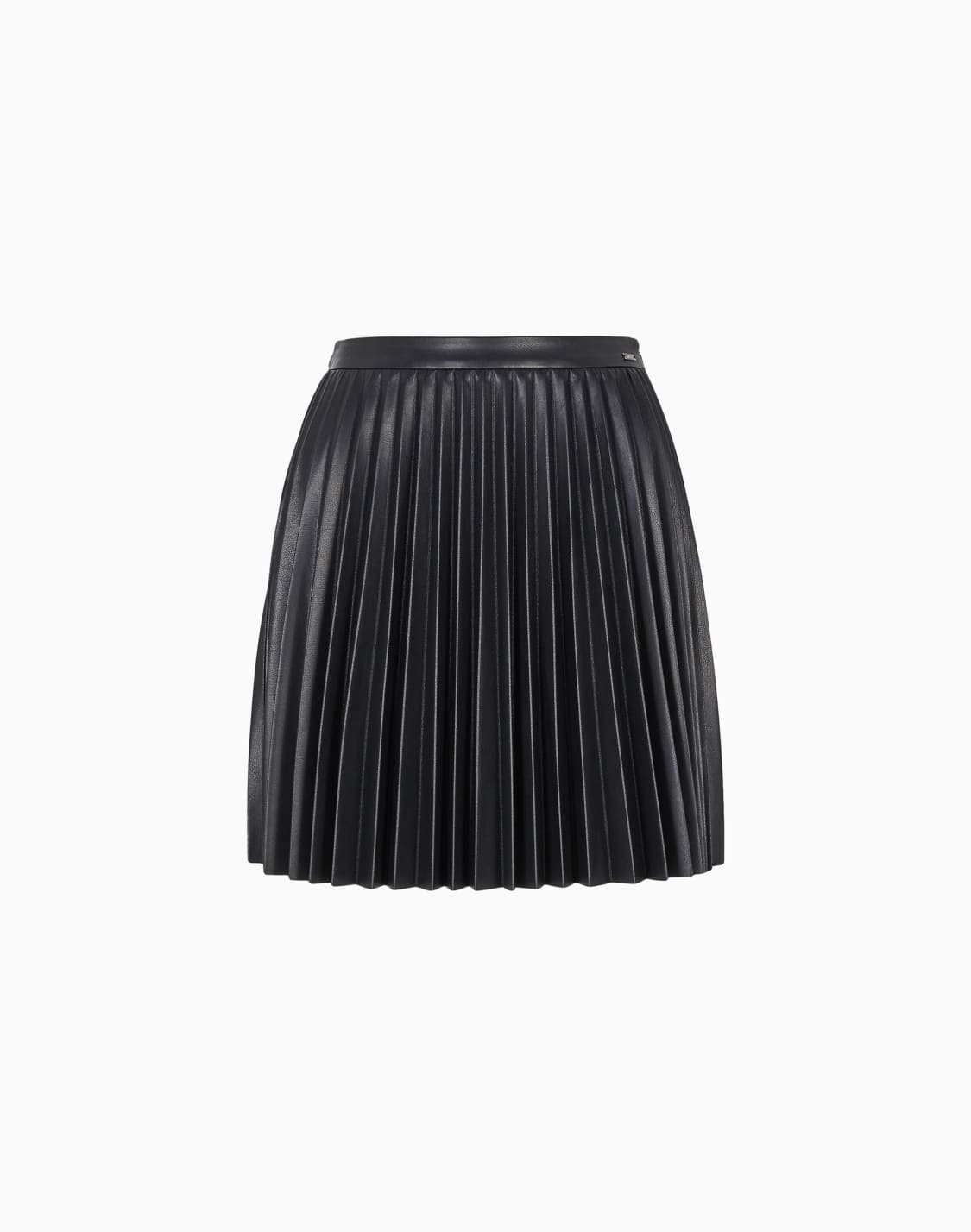 short-pleated-skirt-black--armani-exchange