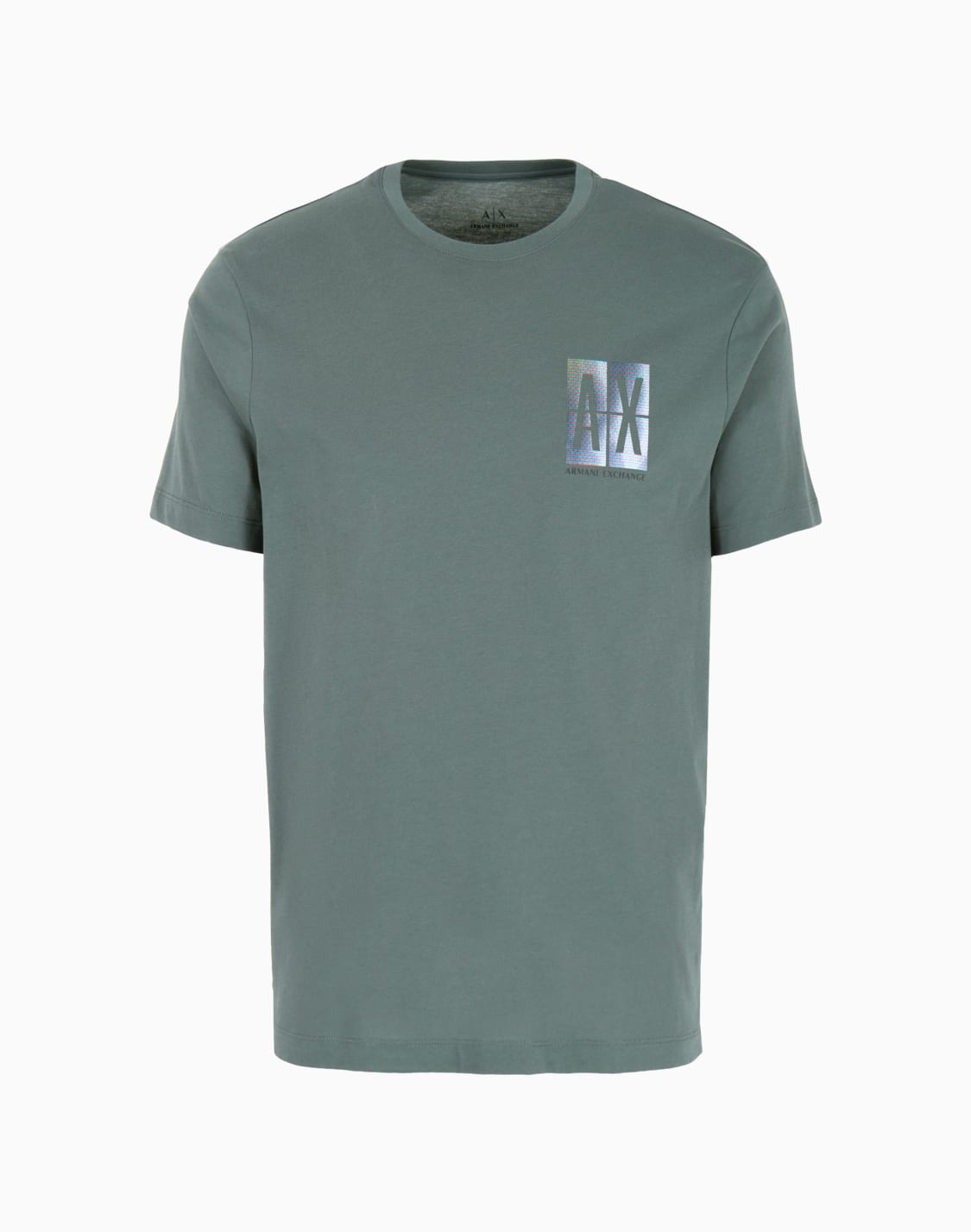 regular-fit-t-shirt-with-logo-green--armani-exchange