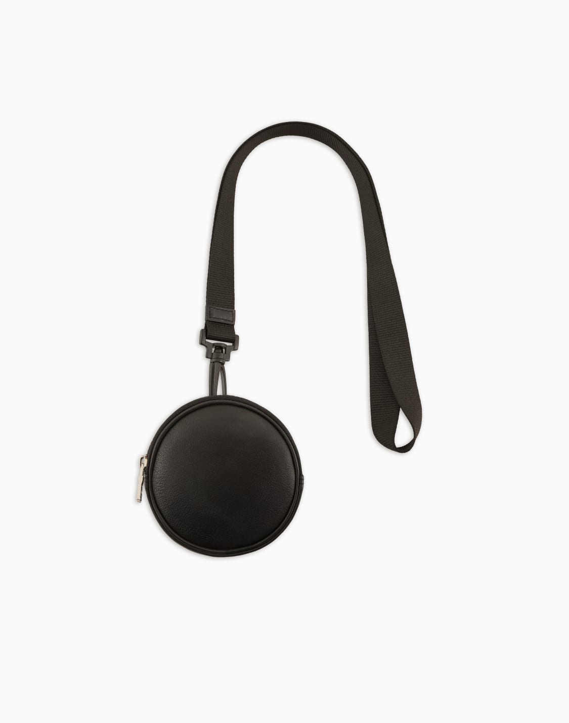 axロゴ-ストラップ付きコインケス-ブラック--armani-exchange