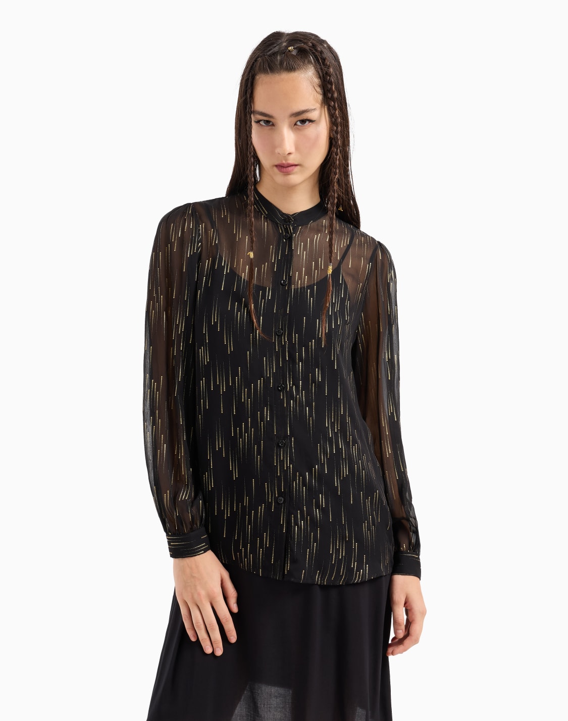 oversized-voile-shirt-with-lurex-details-black--armani-exchange