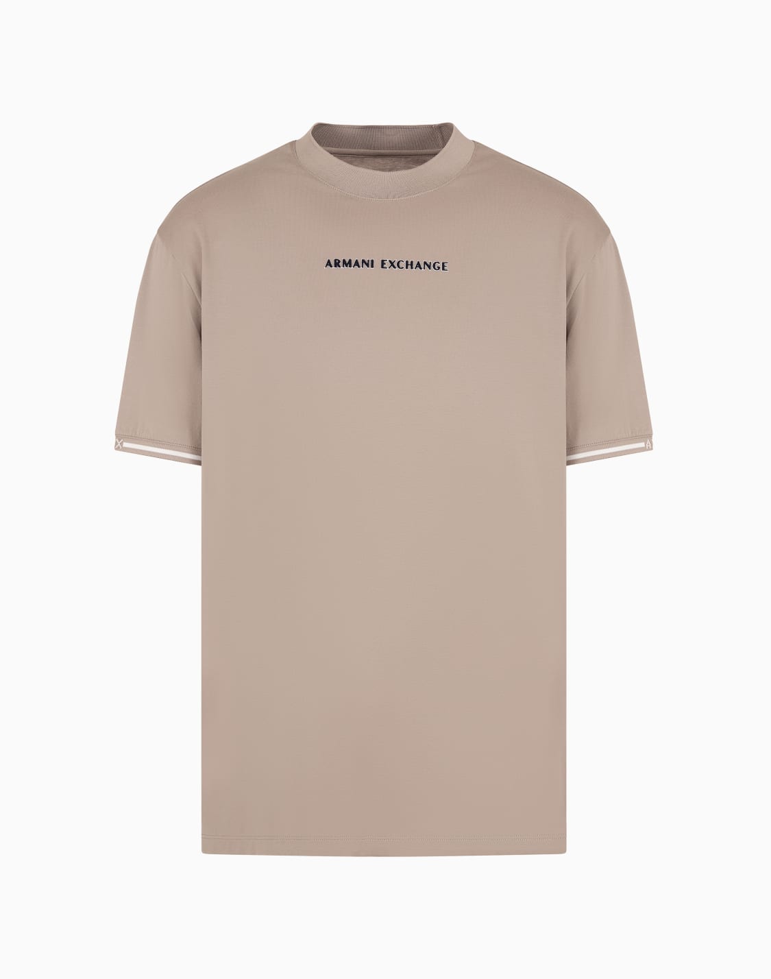camiseta-regular-fit-con-perfiles-en-contraste-en-algodn-asv-beige--armani-exchange