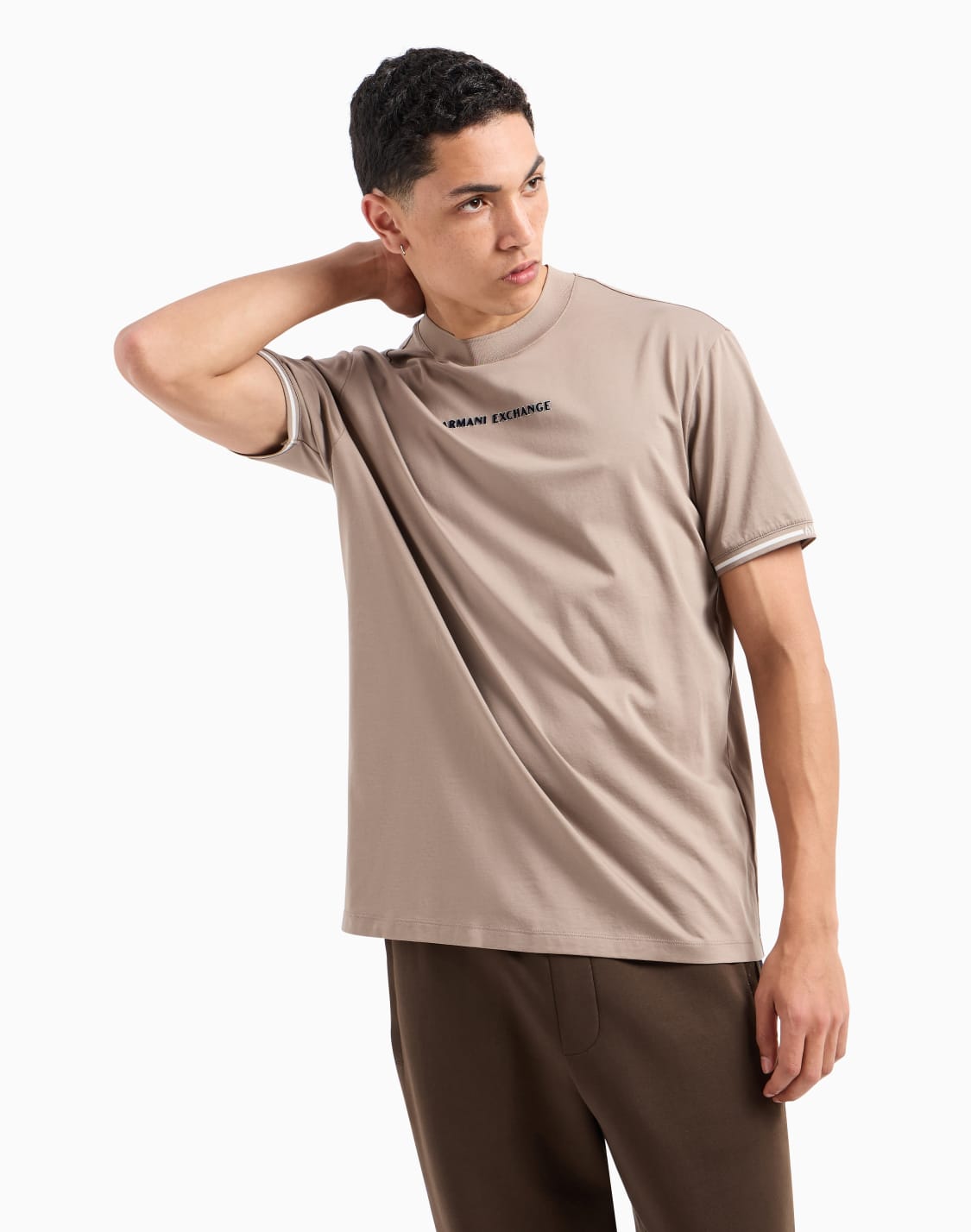 camiseta-regular-fit-con-perfiles-en-contraste-en-algodn-asv-beige--armani-exchange