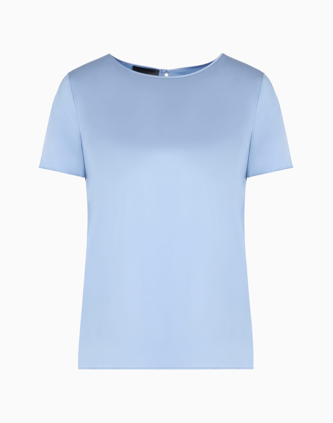 short-sleeved-silk-satin-blouse-light-blue--emporio-armani
