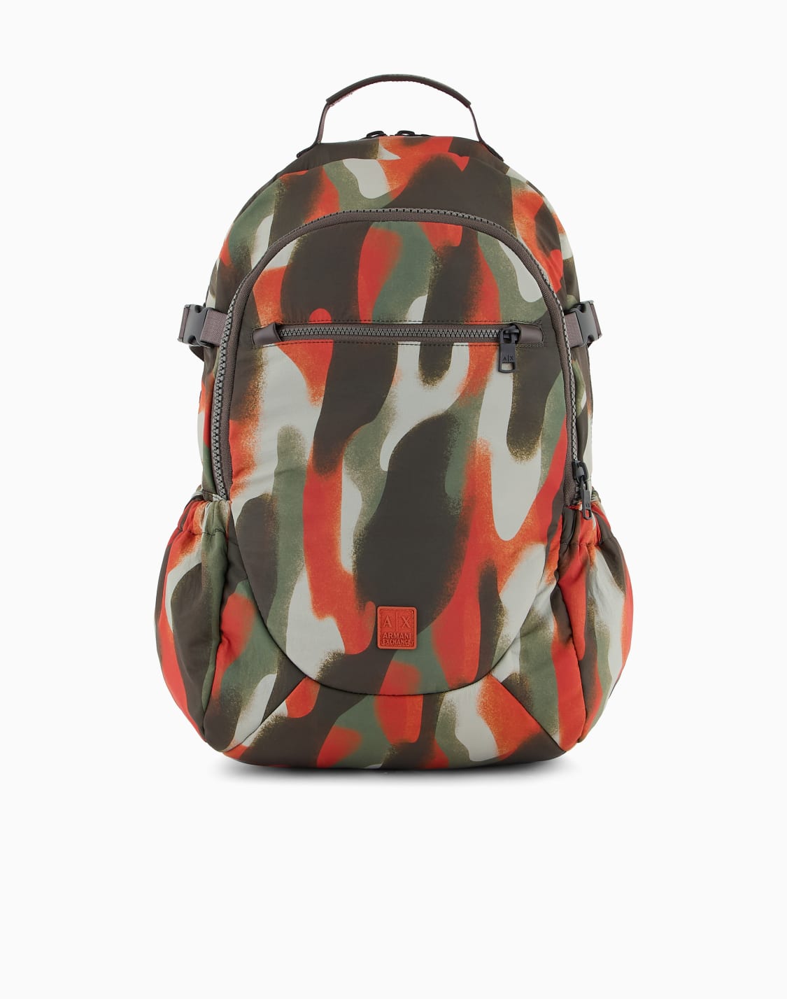 オルオバカモフラジュ-バックパック-オレンジ--armani-exchange