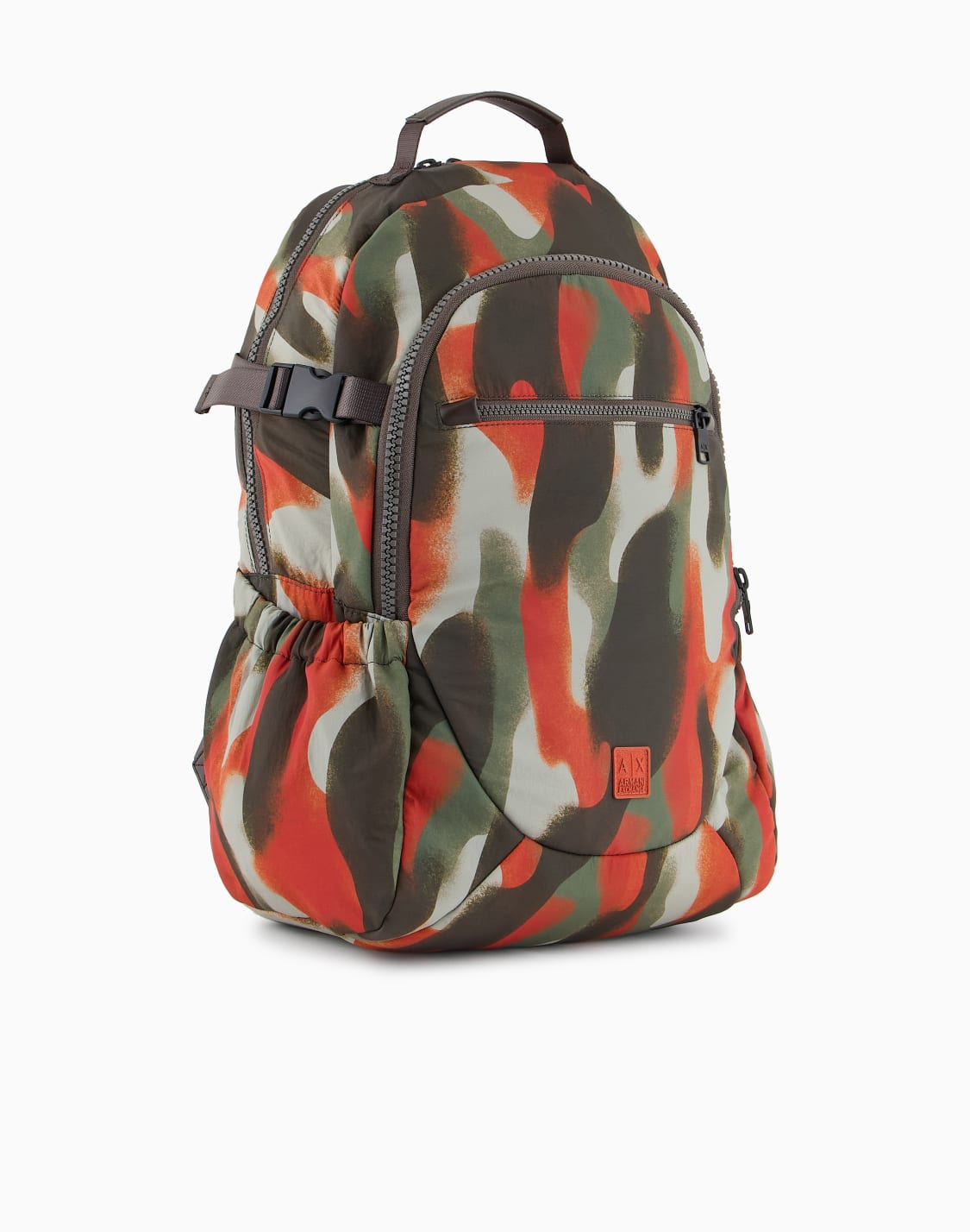 オルオバカモフラジュ-バックパック-オレンジ--armani-exchange